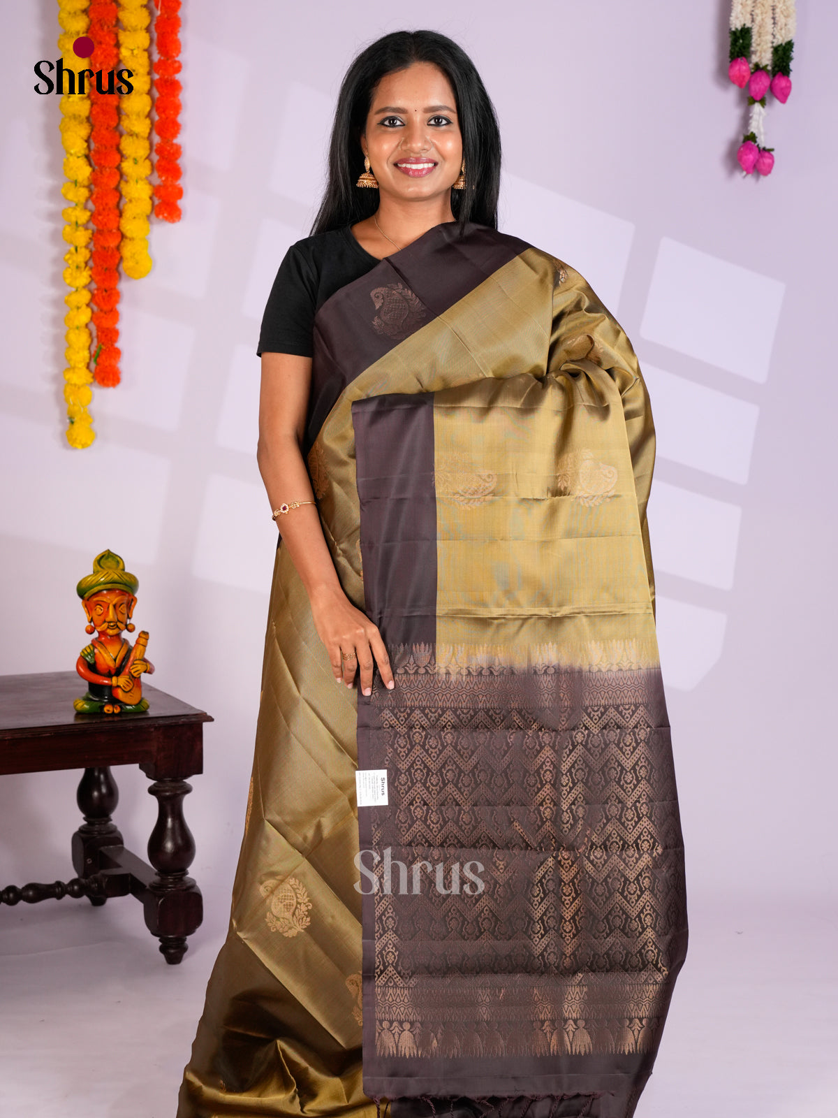 EAS10004 - Softsilk-halfpure Saree