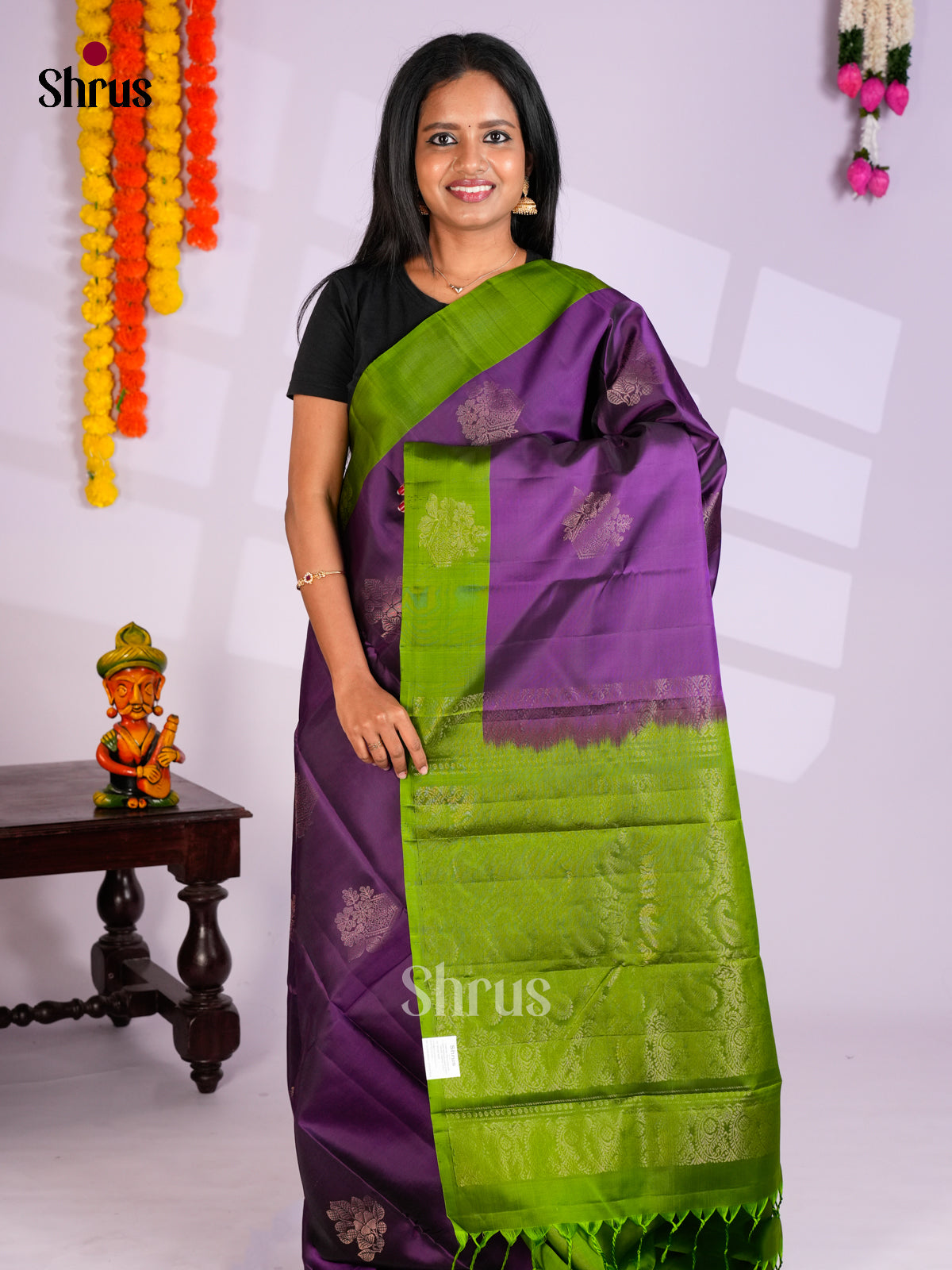 EAS10005 - Softsilk-halfpure Saree