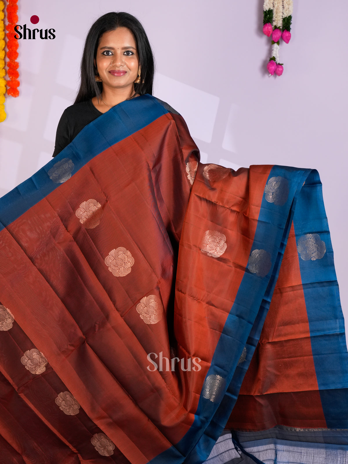 EAS10010 - Softsilk-halfpure Saree