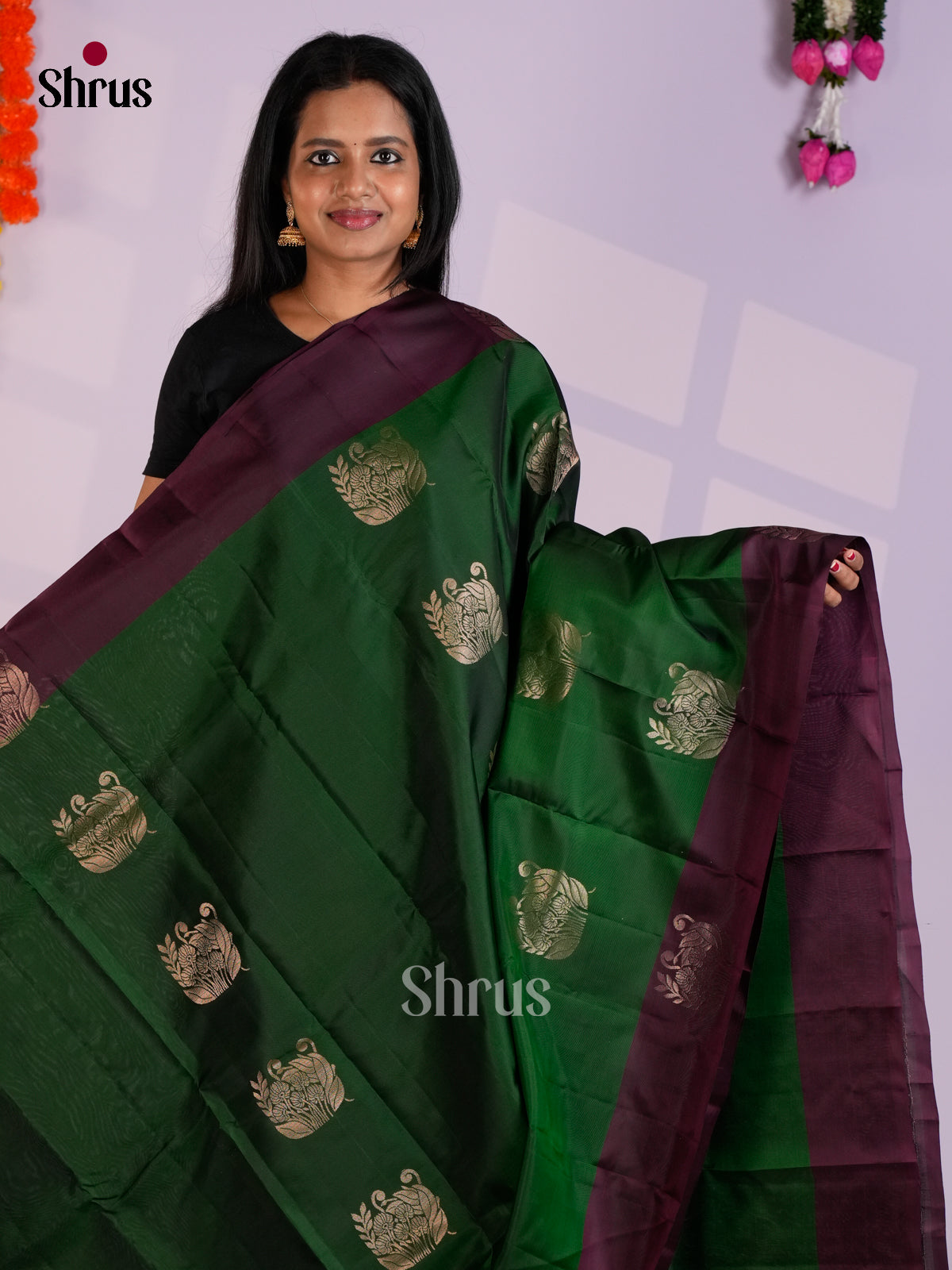 EAS10012 - Softsilk-halfpure Saree