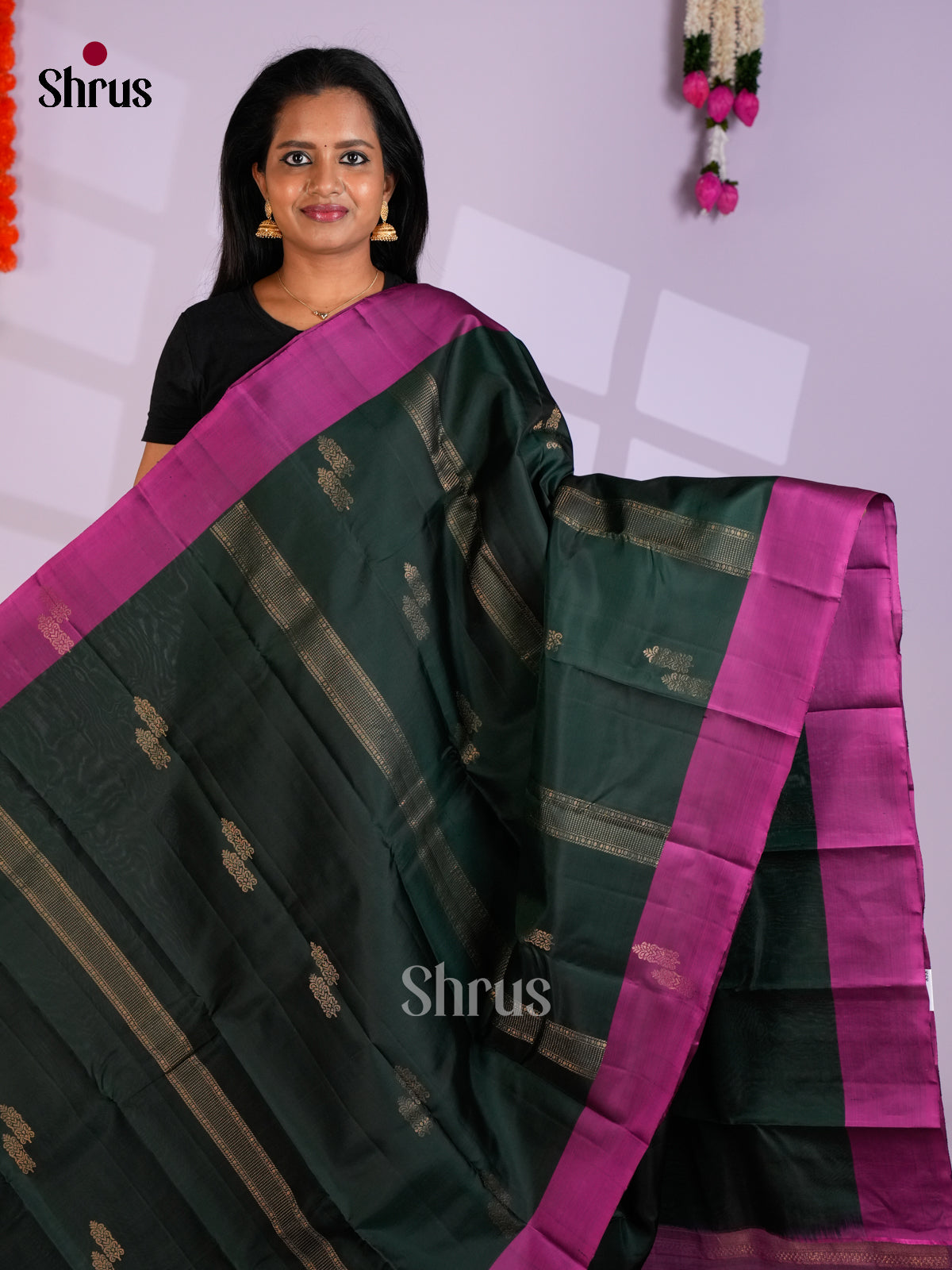 EAS10013 - Softsilk-halfpure Saree