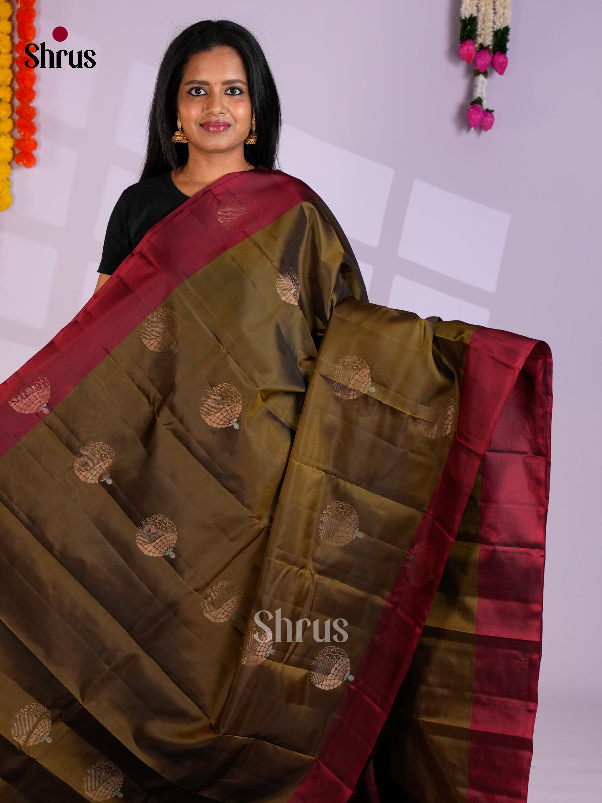 EAS10021 - Softsilk-halfpure Saree