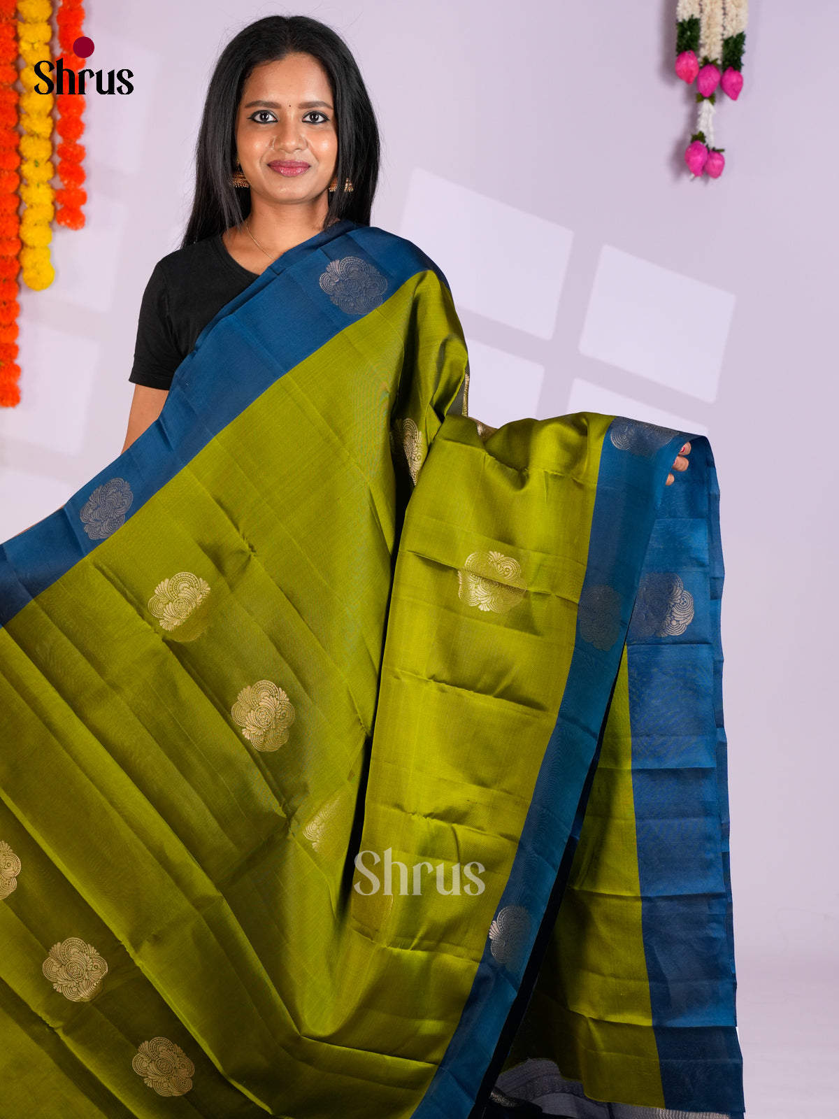 EAS10025 - Softsilk-halfpure Saree