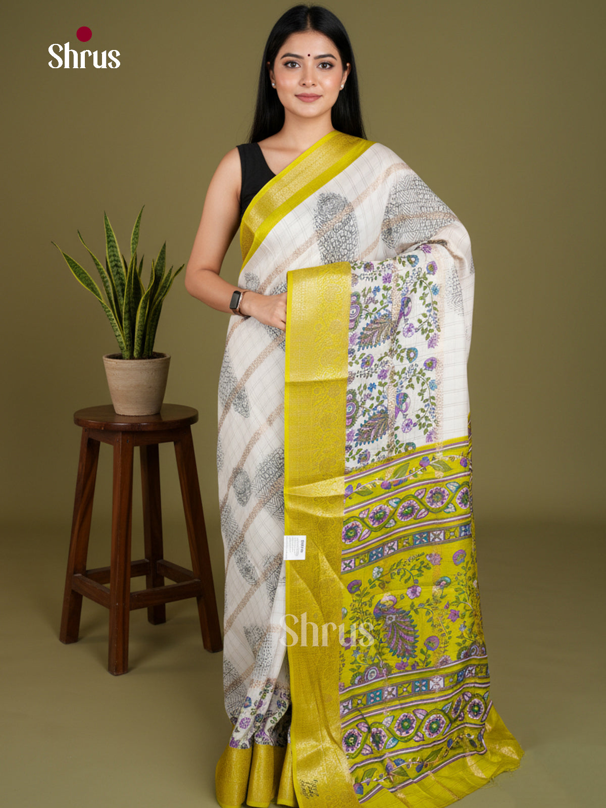 EAS10038 - Semi Crepe Saree