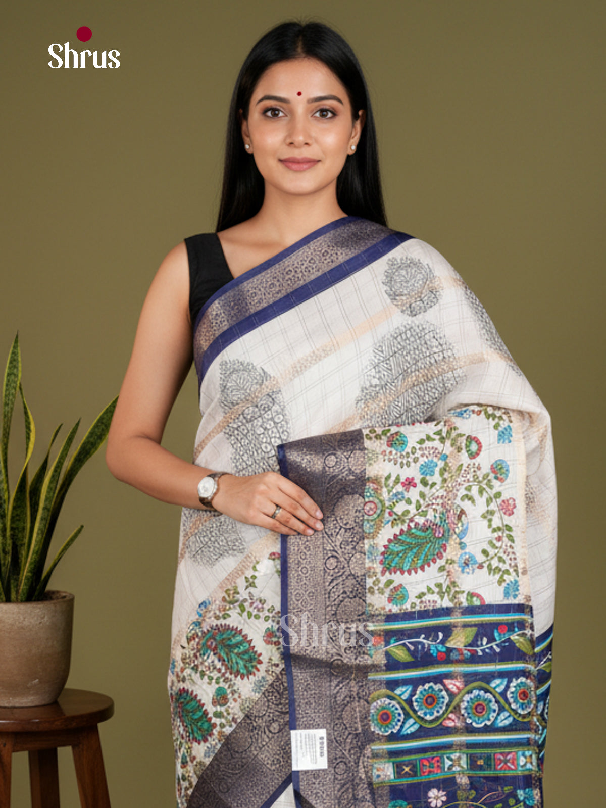 EAS10039 - Semi Crepe Saree