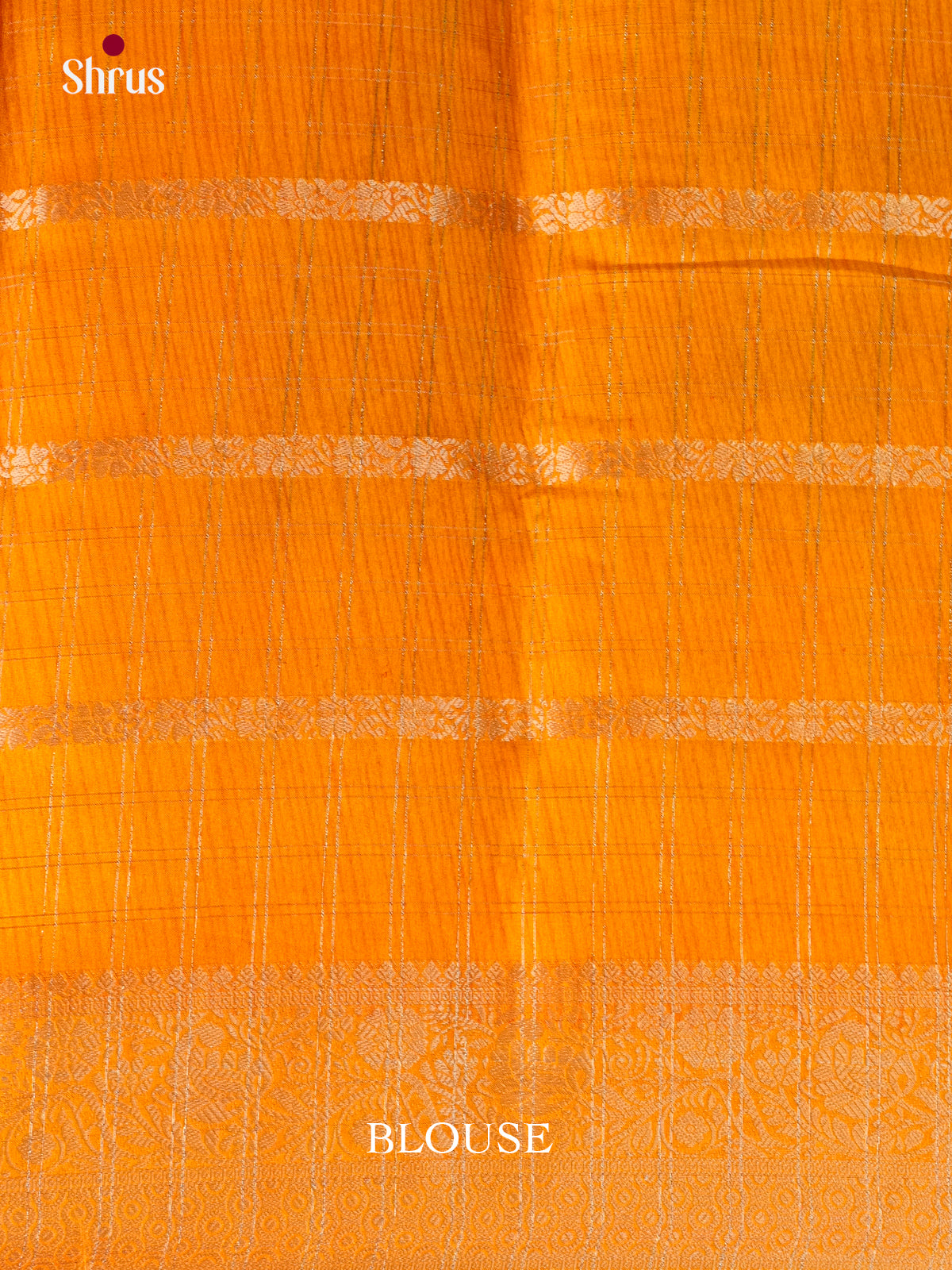 Cream & Mustard- Semi Crepe Saree -EAS10043 - Shop on Shrus.com
