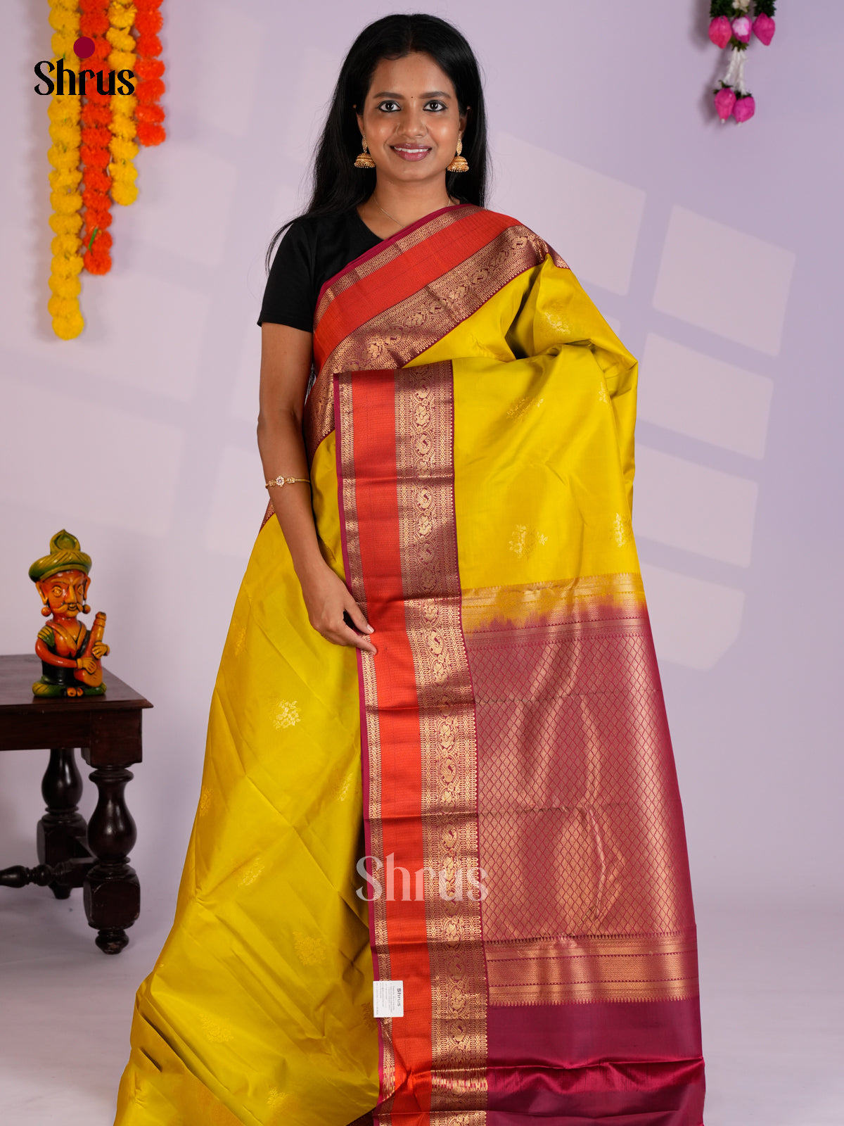 EAS10048 - Kanchipuram silk Saree