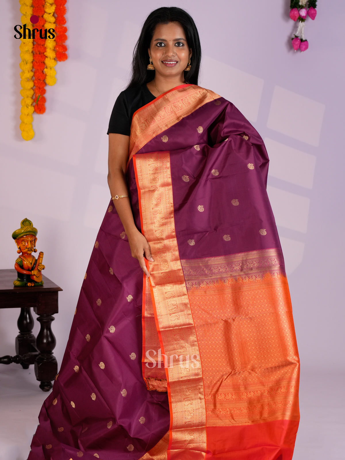 EAS10053 - Kanchipuram silk Saree