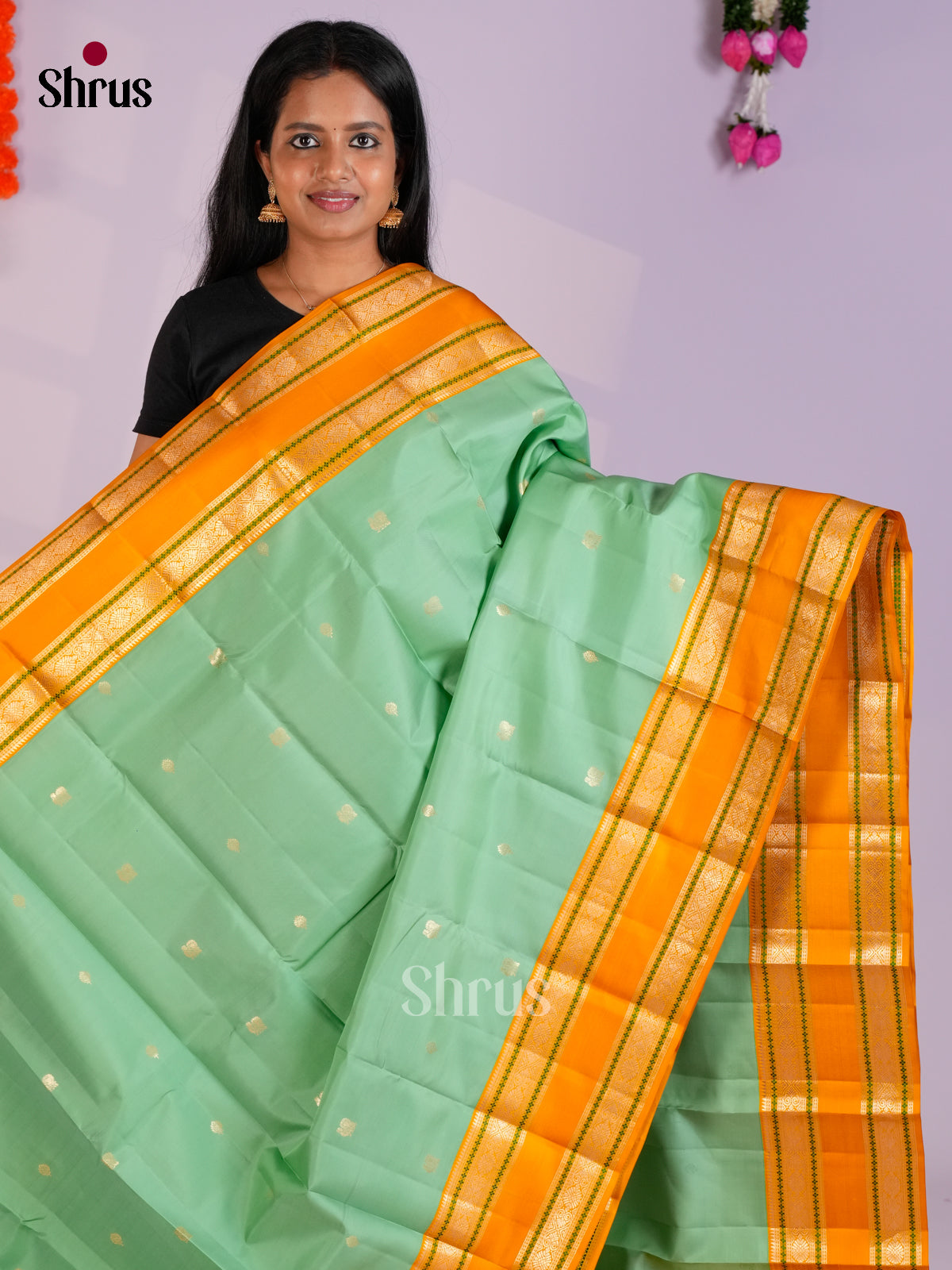 EAS10063 - Kanchipuram silk Saree