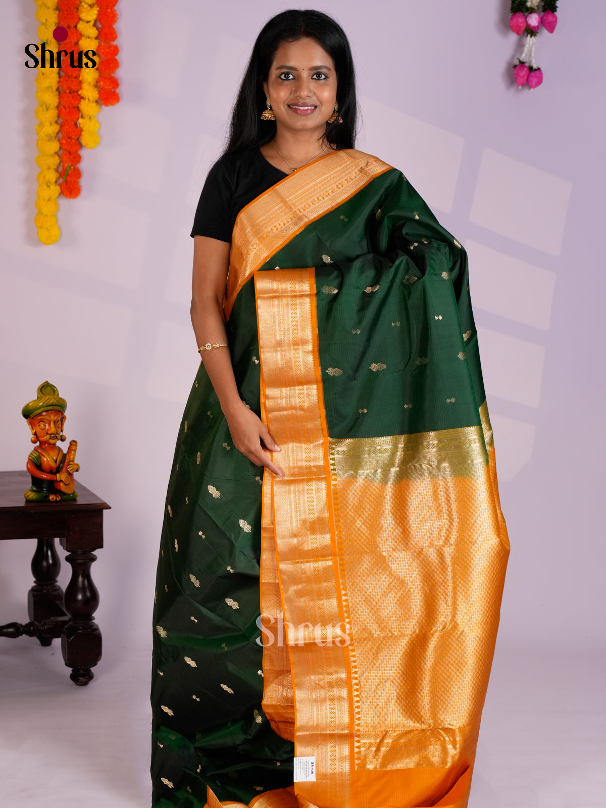 EAS10069 - Kanchipuram silk Saree