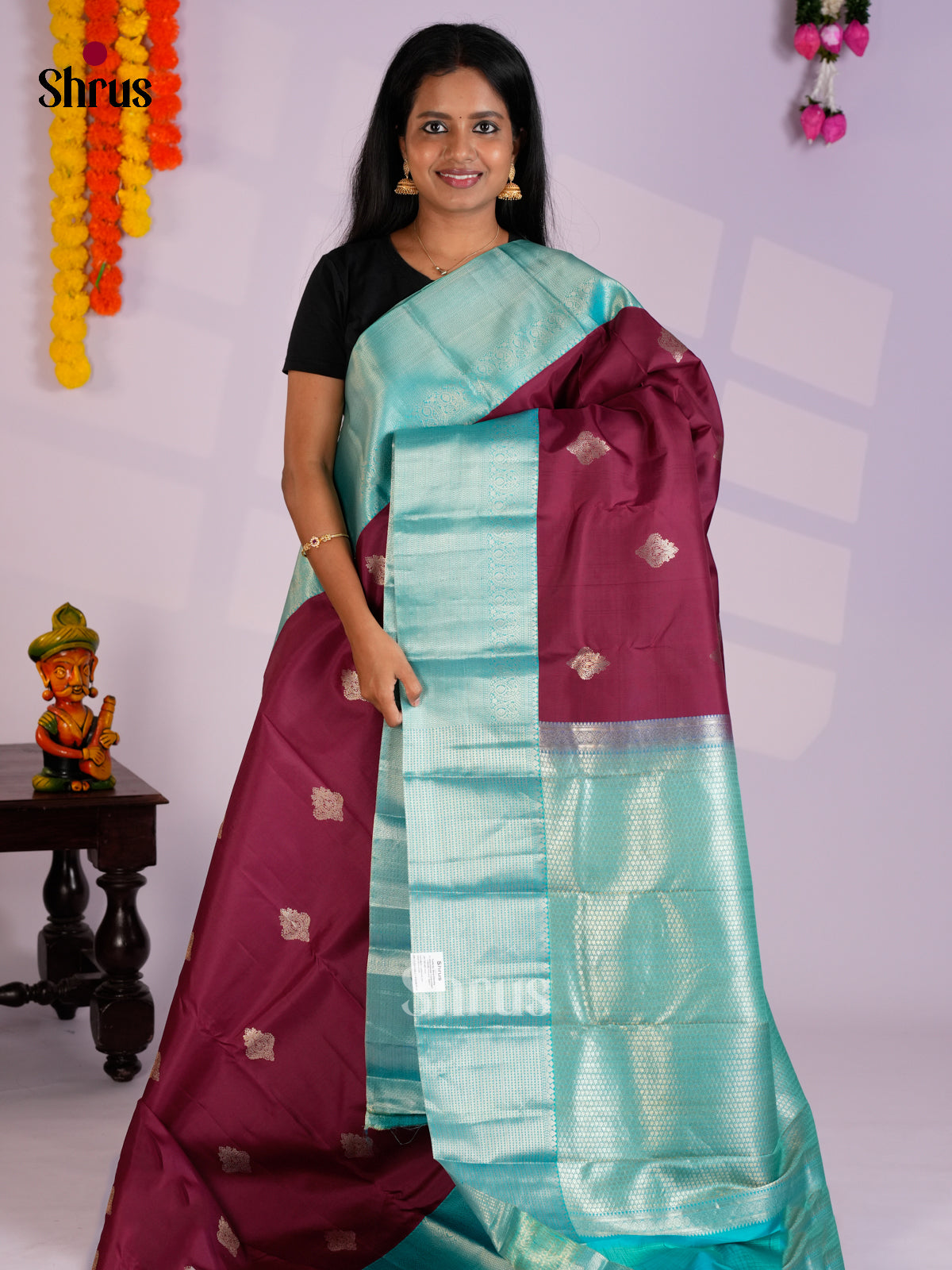 EAS10087 - Kanchipuram silk Saree
