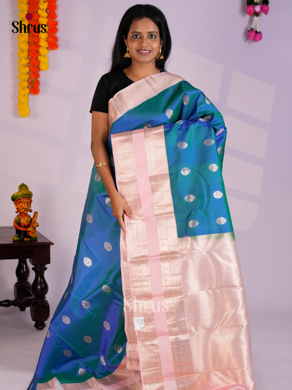 EAS10089 - Kanchipuram silk Saree