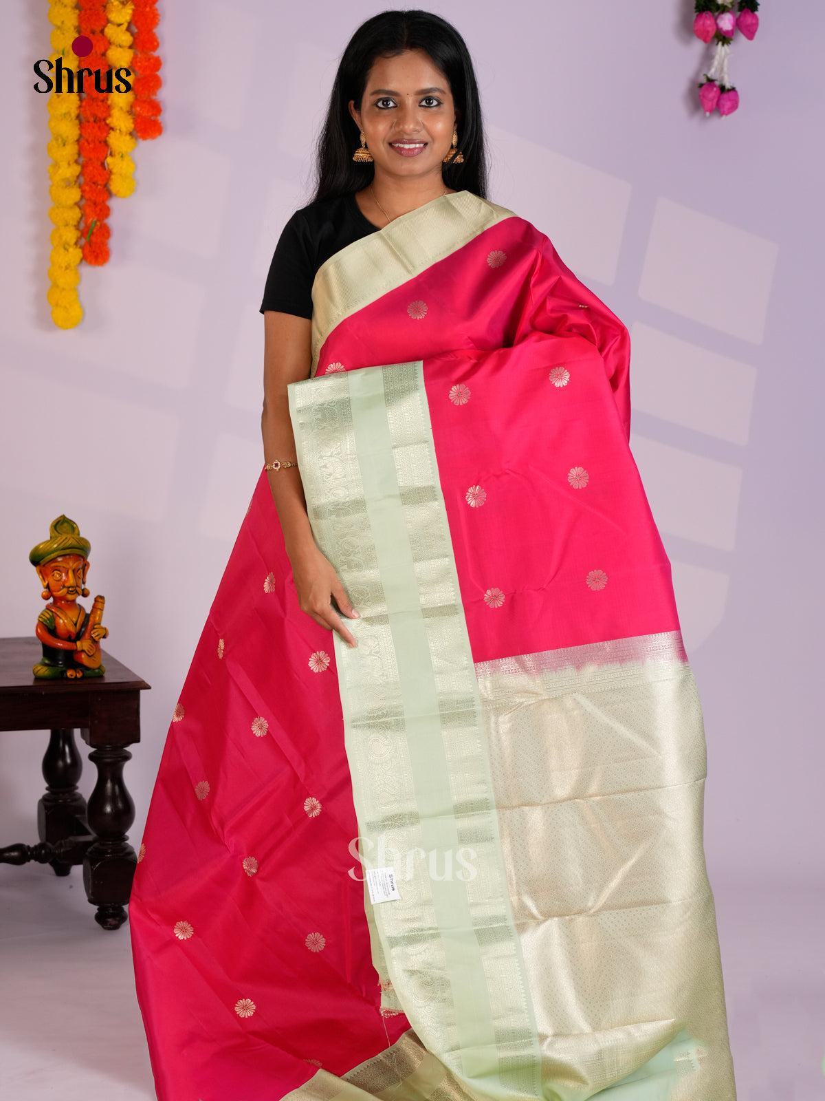 EAS10090 - Kanchipuram silk Saree