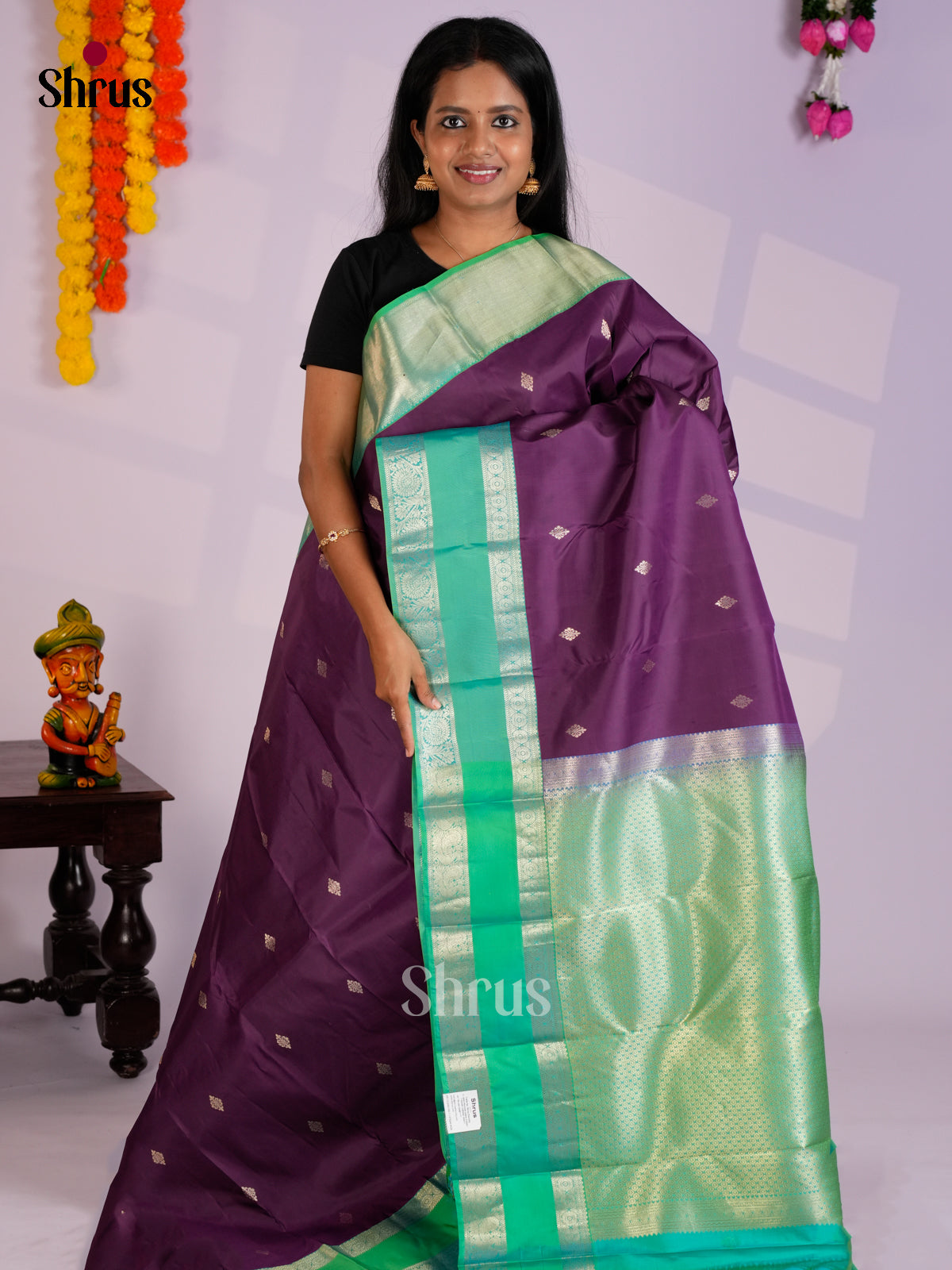 EAS10091 - Kanchipuram silk Saree