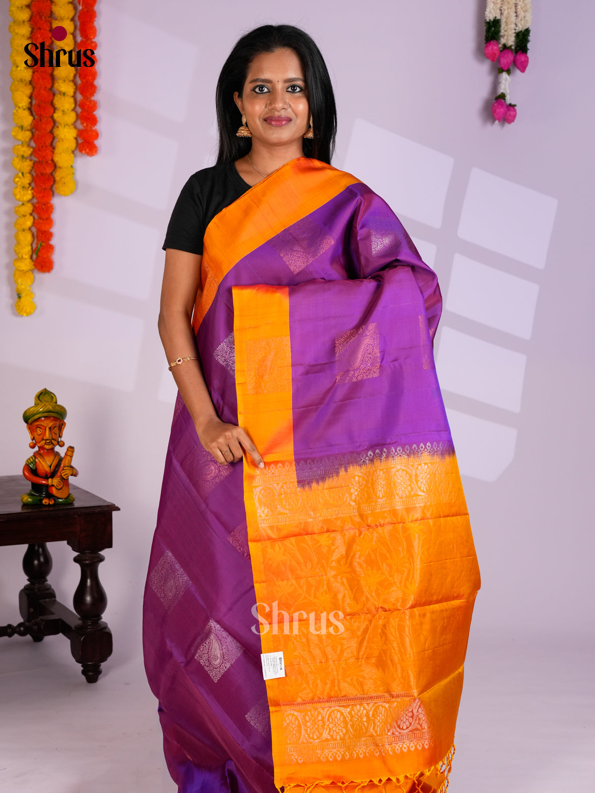 EAS10096 - Softsilk-halfpure Saree