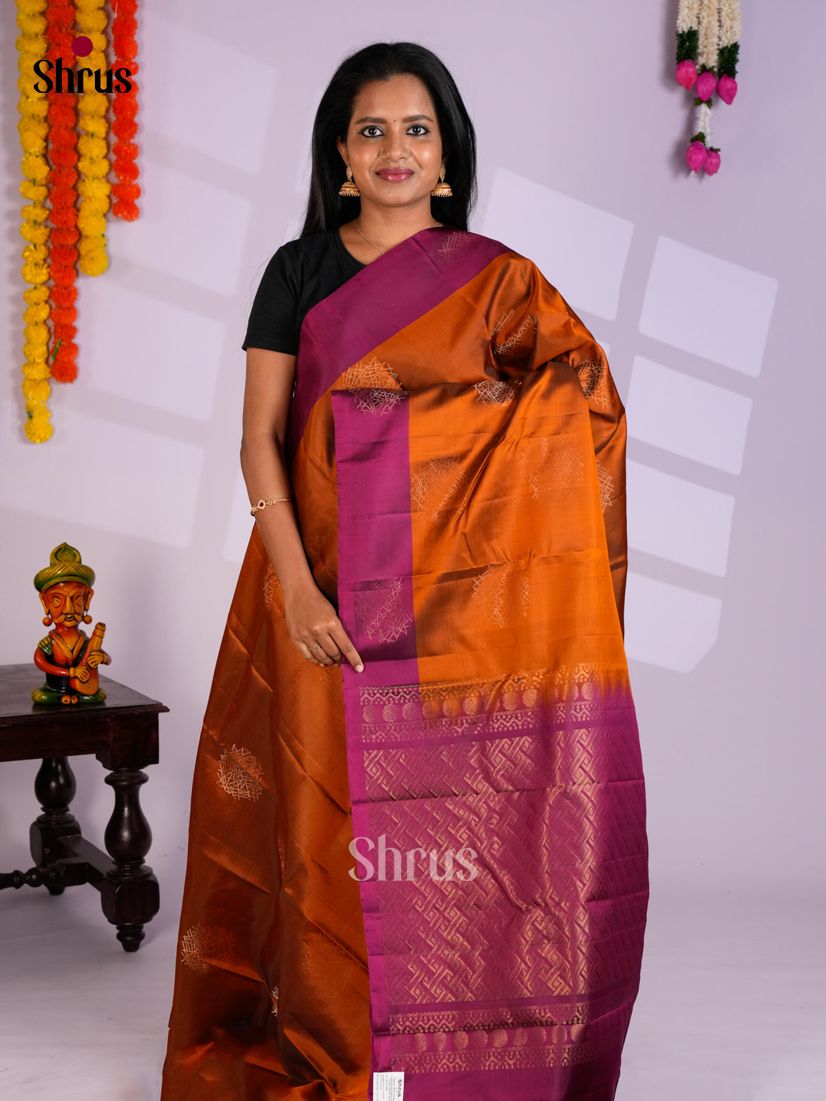 EAS10105 - Softsilk-halfpure Saree