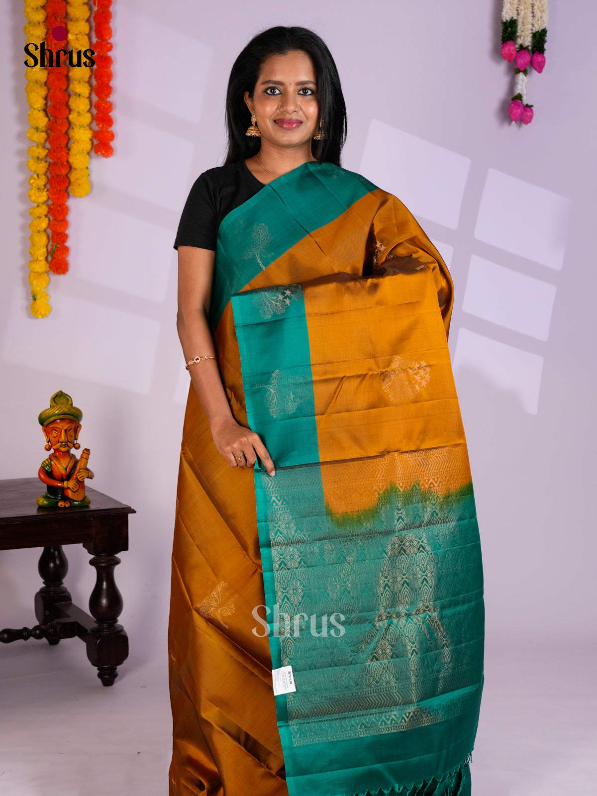 EAS10109 - Softsilk-halfpure Saree