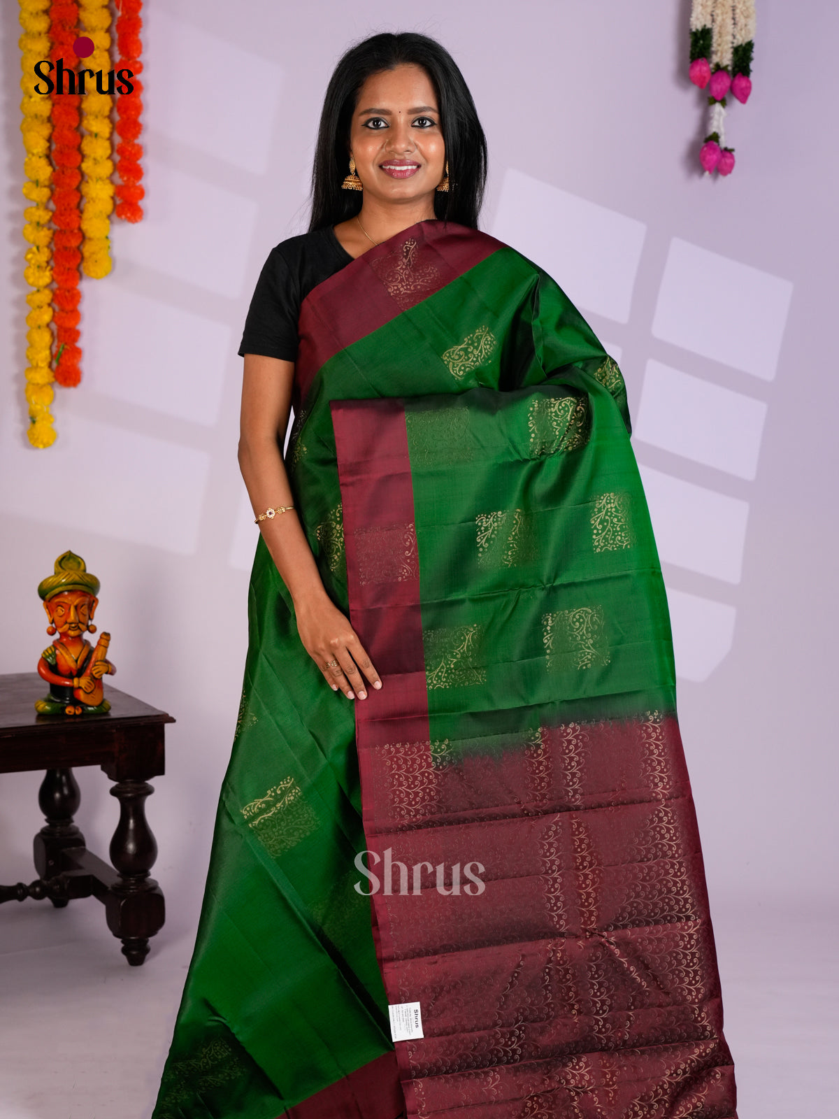 EAS10117 - Softsilk-halfpure Saree
