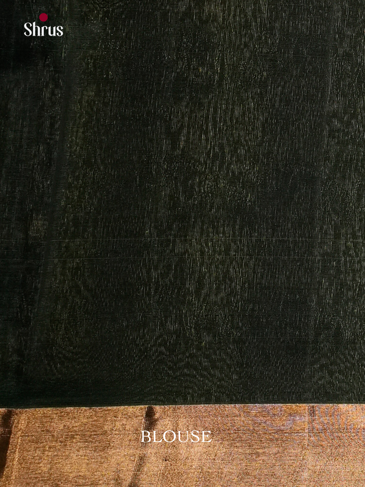 Blue & Green  - Timeless Silk Cotton Saree- EAS12017