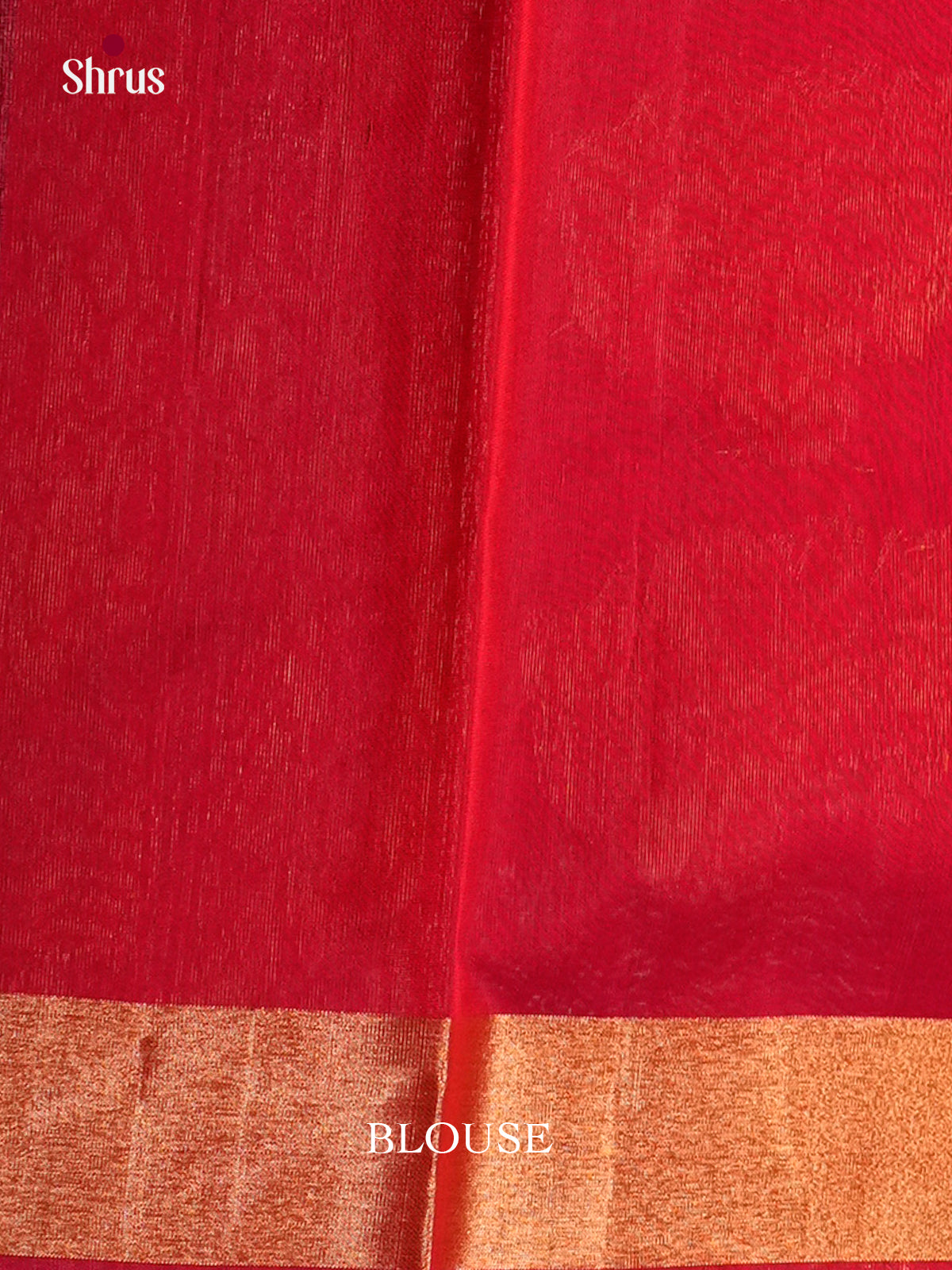 Orange & Red- Timeless Silk Cotton Saree -EAS12038