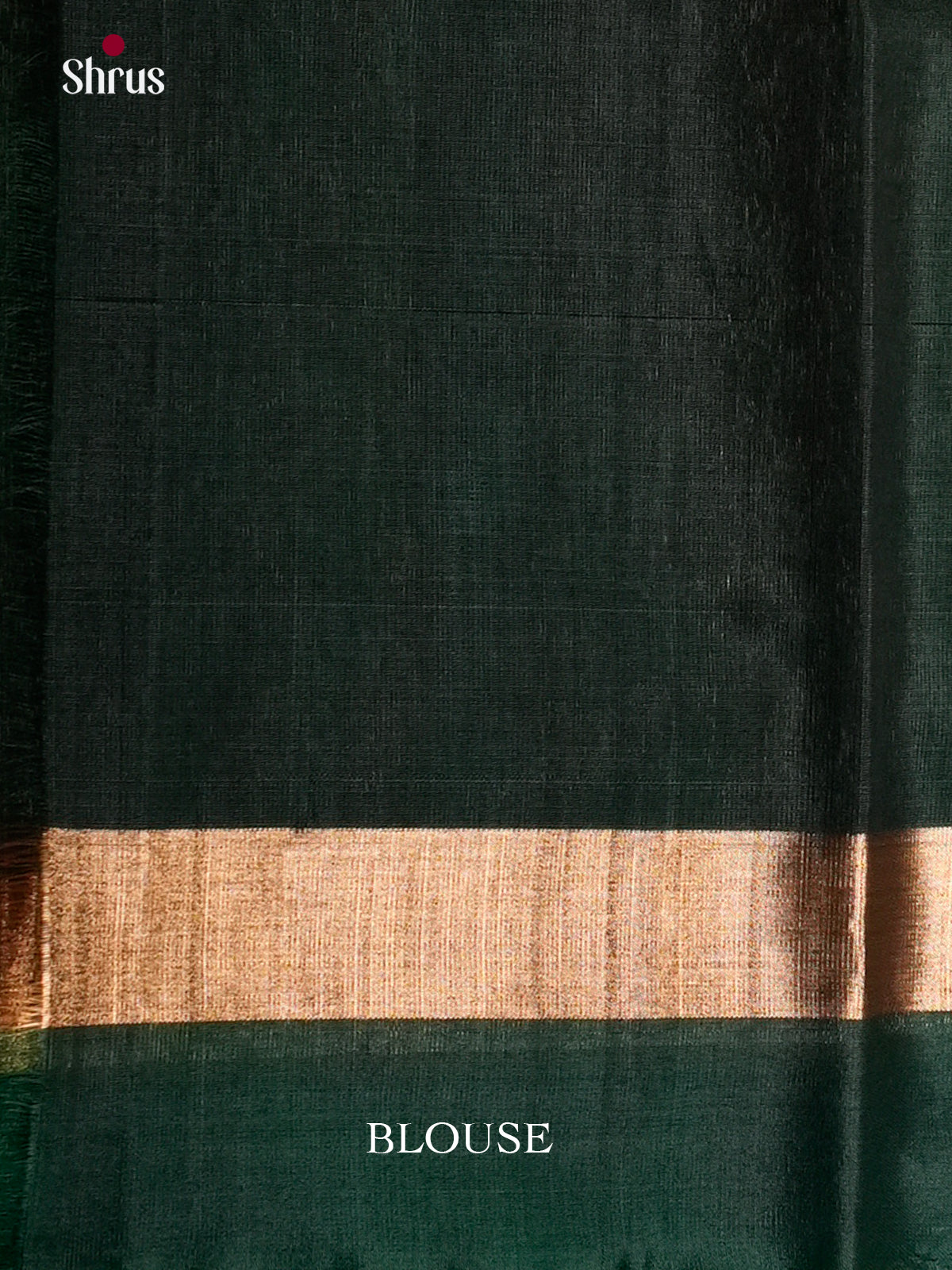 Maroon & Green- Timeless Silk Cotton Saree - EAS12041