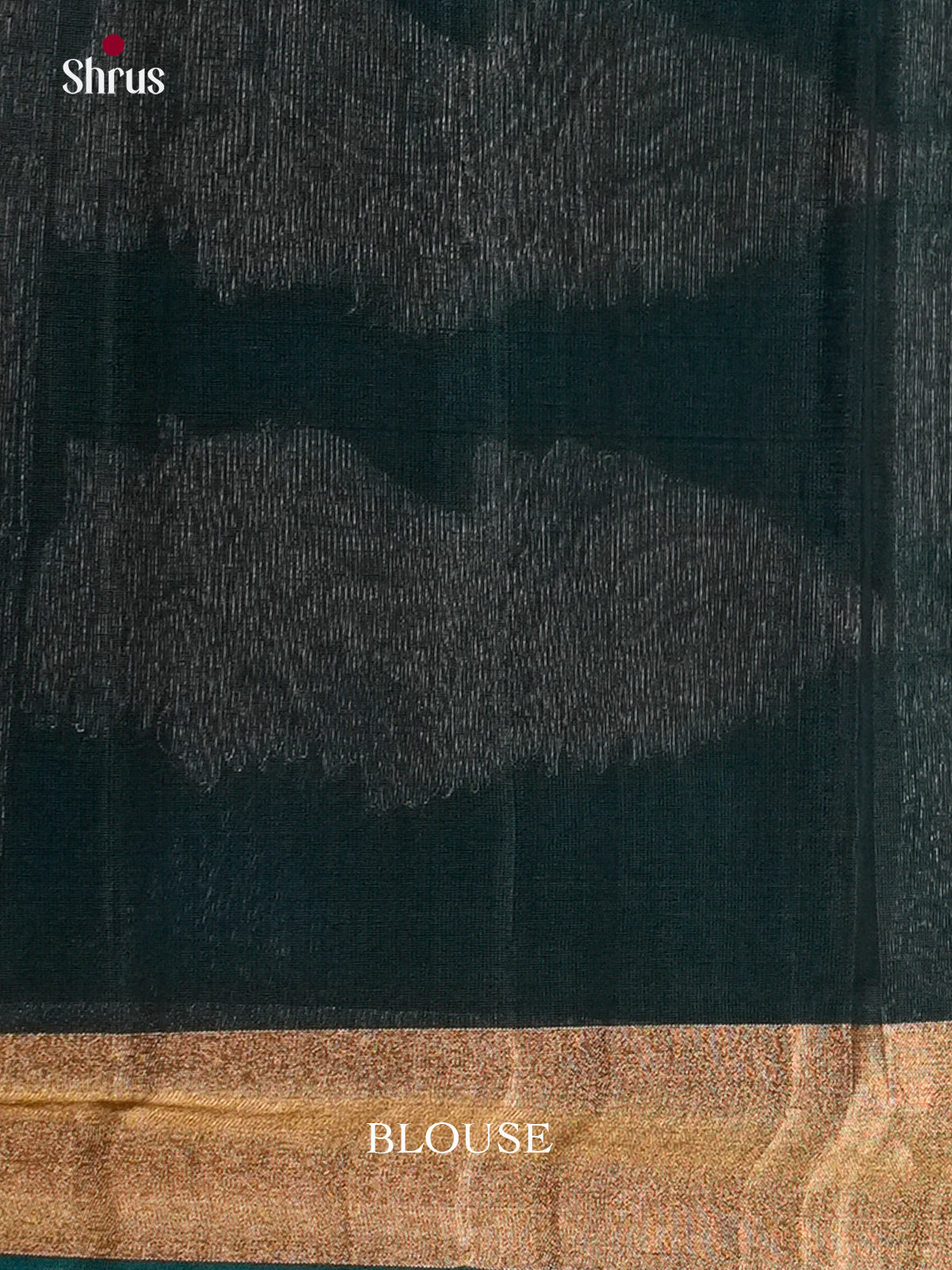 Blue & Green   - Timeless Silk Cotton Saree- EAS12062