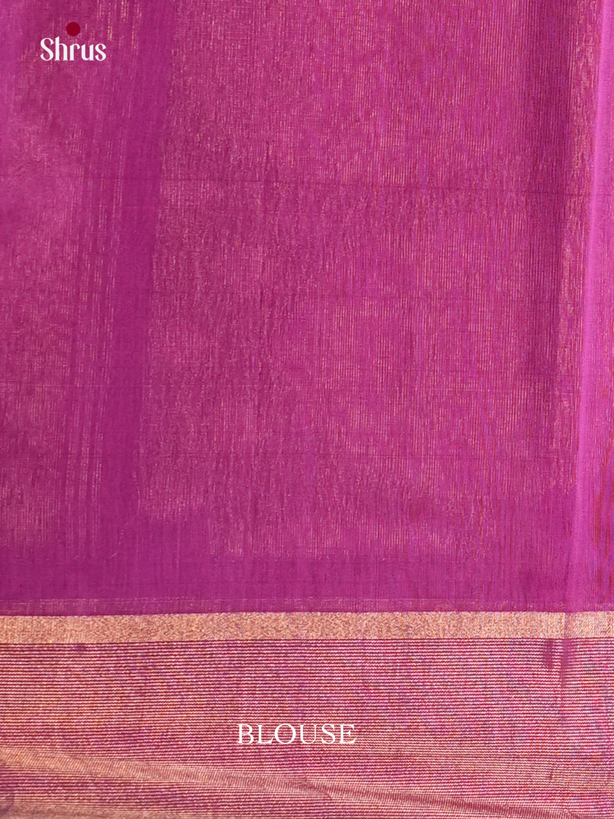 Double Shaded Onion Pink & Purple - Timeless Silk Cotton Saree- EAS12080