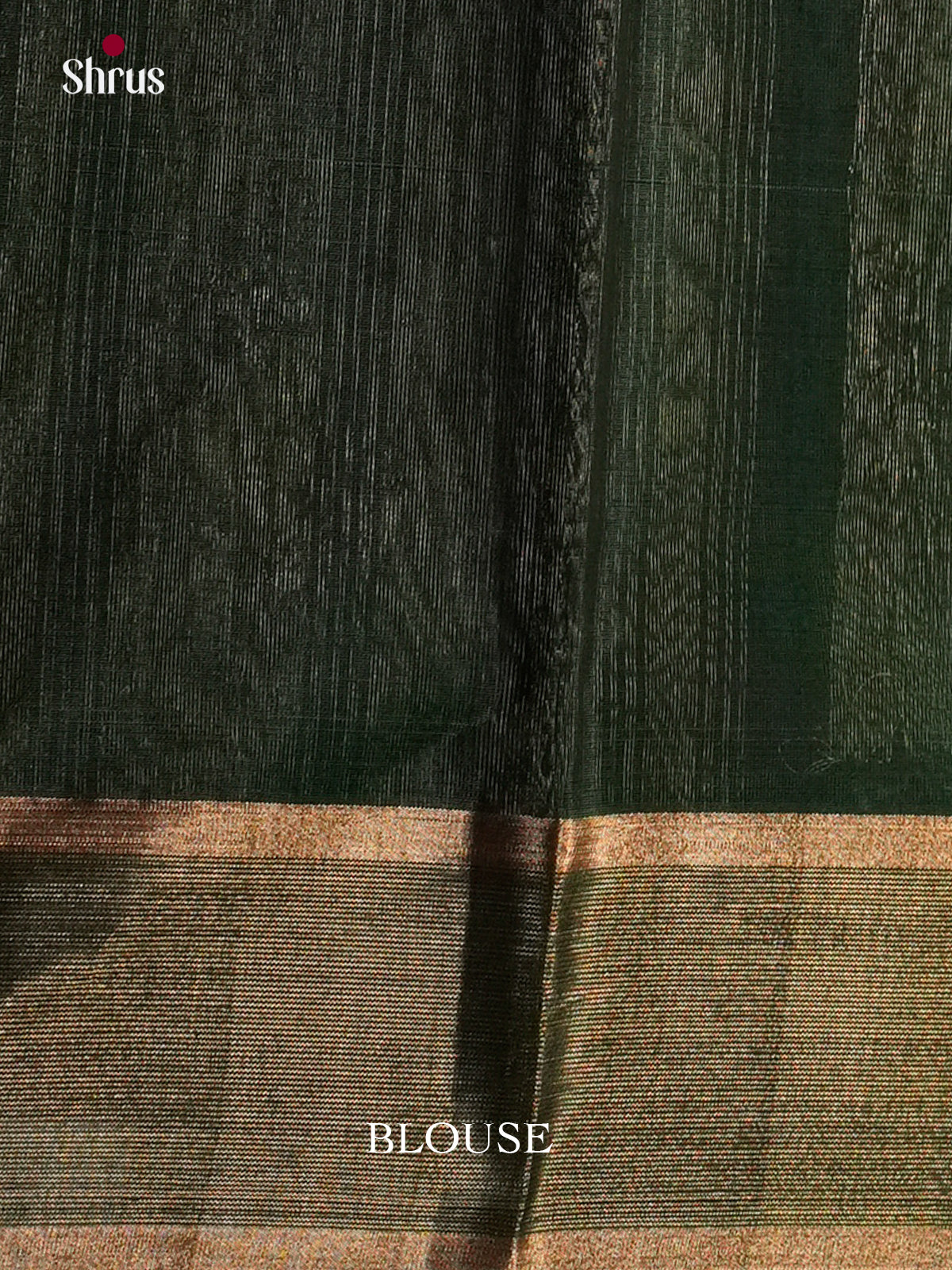 Maroon & Green - Timeless Silk Cotton Saree - EAS12081