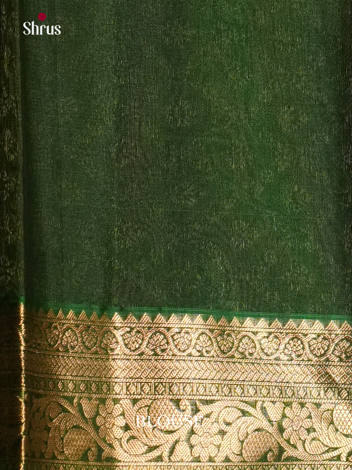 Red & Green- Timeless Silk Cotton Saree -EAS12094