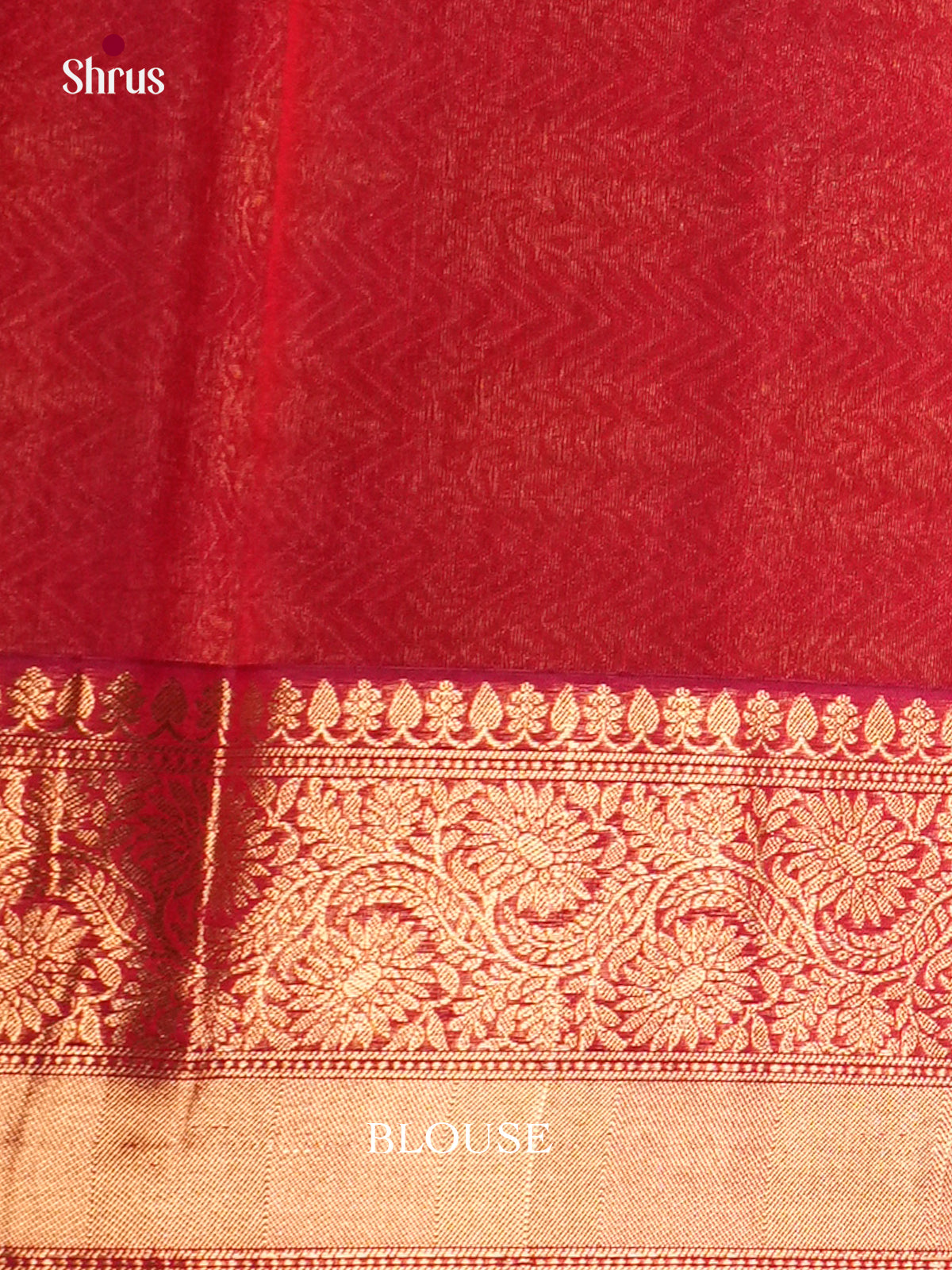Leaf Green & red - Timeless Silk Cotton Saree- EAS12097