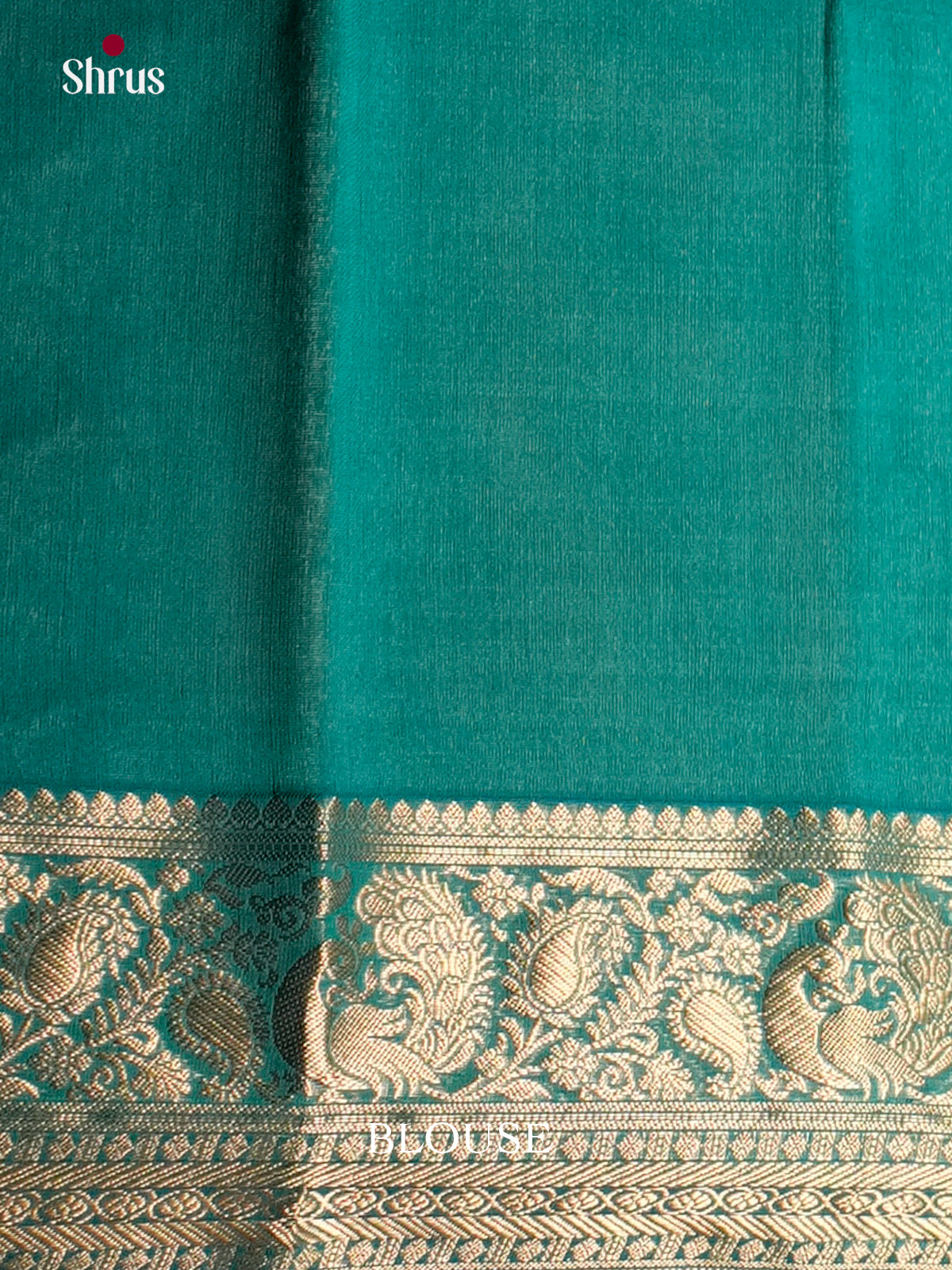 Orange & Green - Timeless Silk Cotton Saree- EAS12105