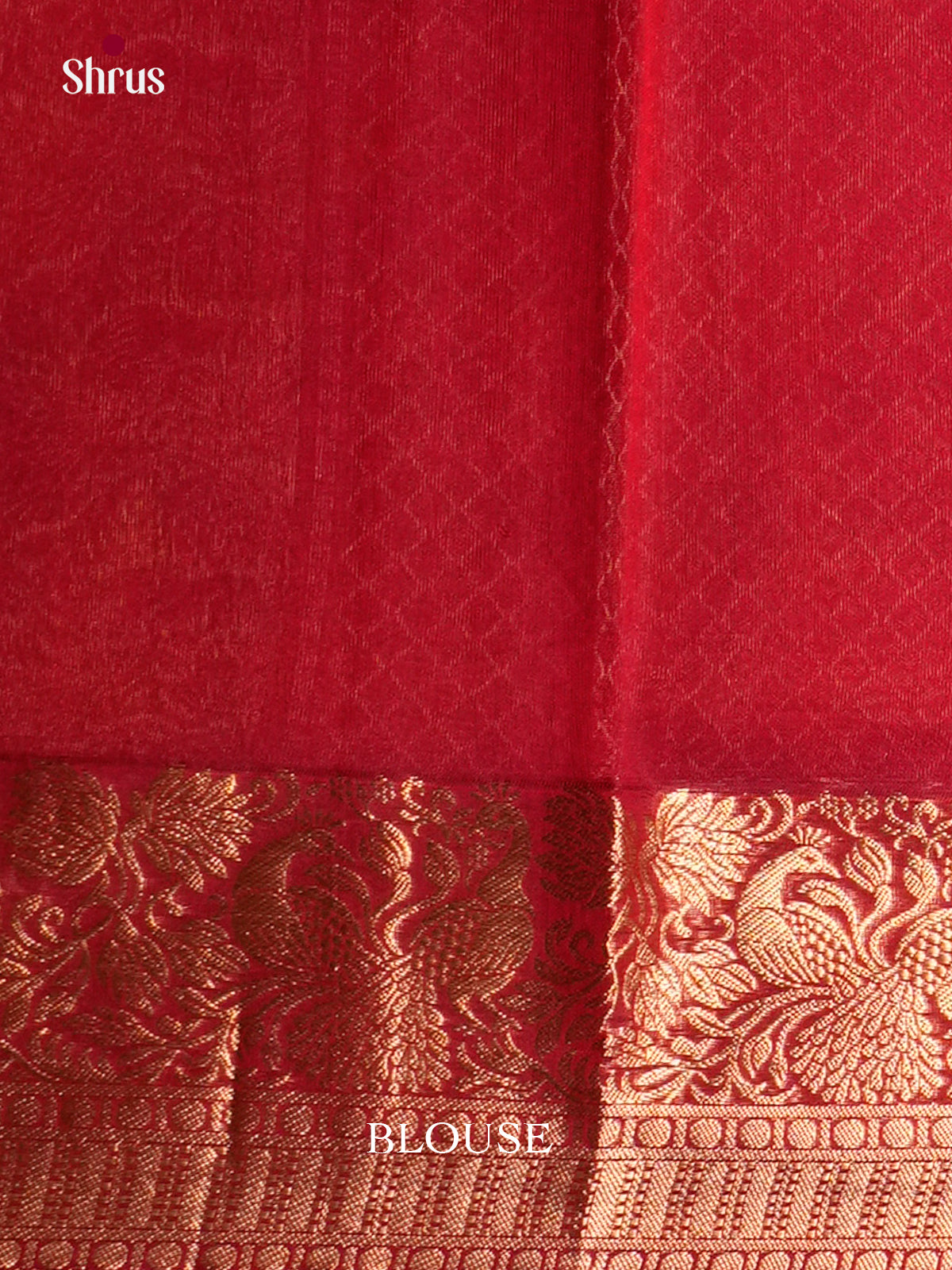 Orange & Red - Timeless Silk Cotton Saree -EAS12108