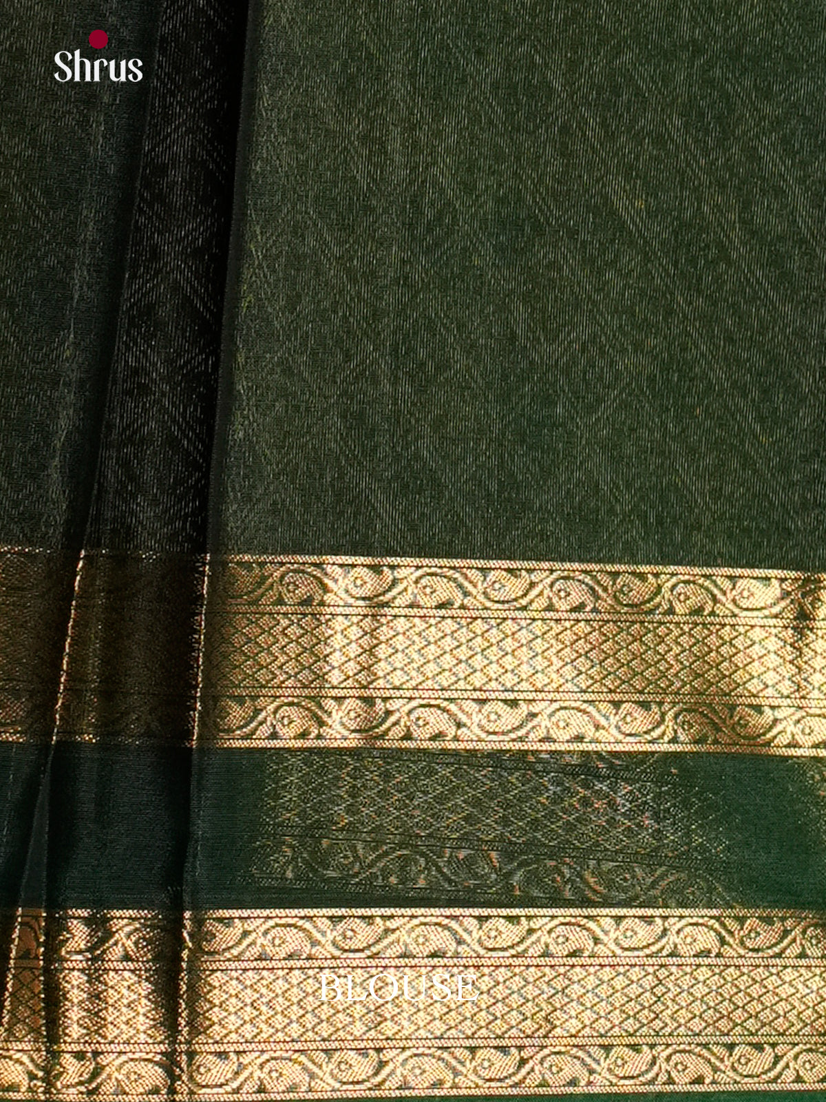 Wine & Green - EAS12115 - Timeless Silk Cotton Saree - Shop on Shrus.com