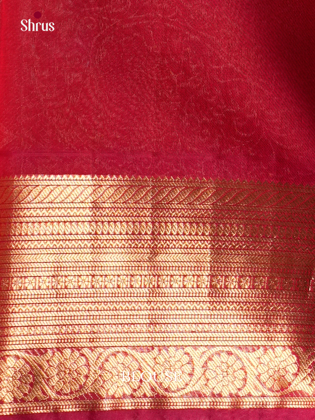 Mustardy Green & Red - Timeless Silk Cotton Saree - EAS12123