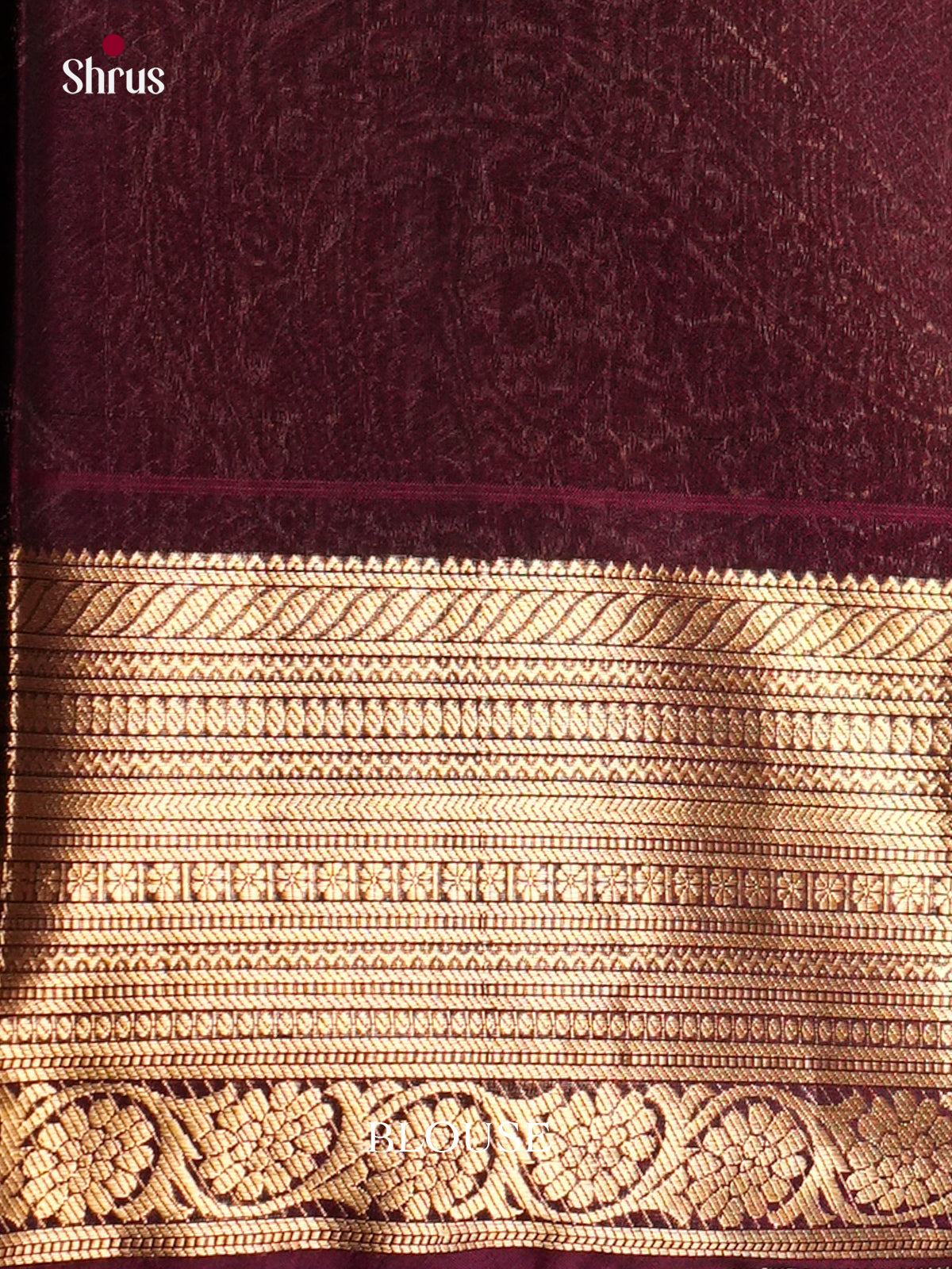 Green & maroon  - Timeless Silk Cotton Saree- EAS12130