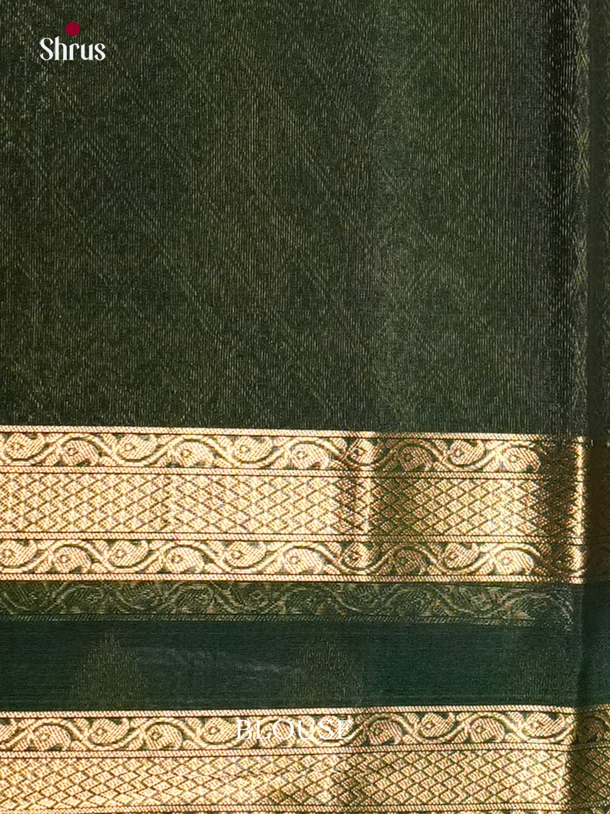 Red & Green - Timeless Silk Cotton Saree- EAS12131