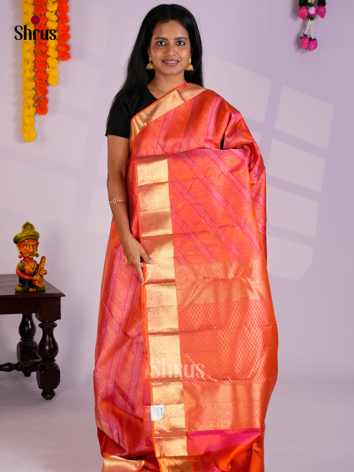EAS13093 - Kanchipuram silk Saree