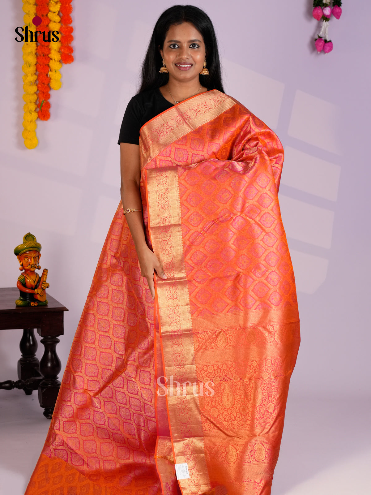 EAS13094 - Kanchipuram silk Saree