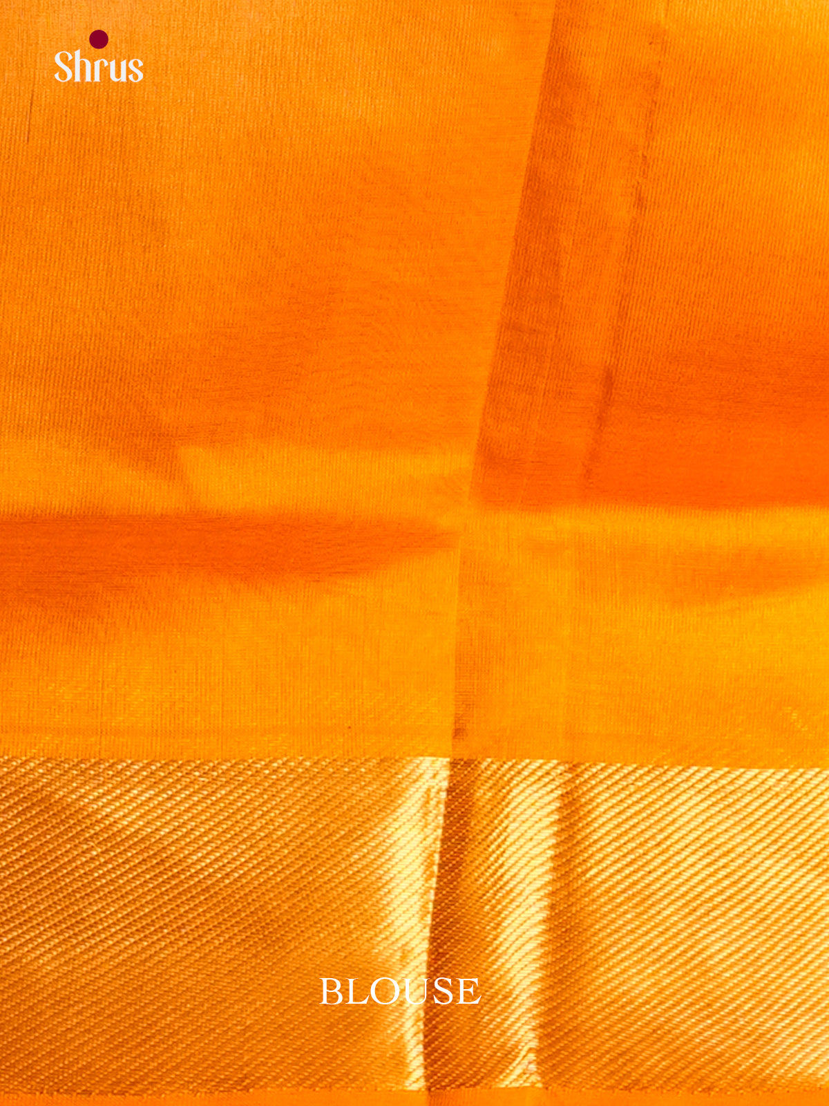 Double Shaded Blue & mustard Silk Cotton Saree gleams zari buttas -  EAS13276