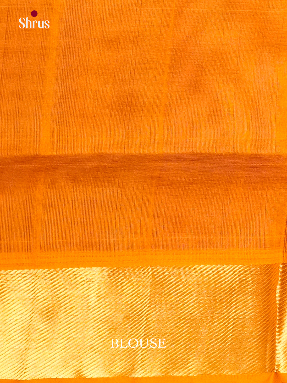 Regal Maroon & Mustard  Silk Cotton Saree with zari buttas & border- EAS13286