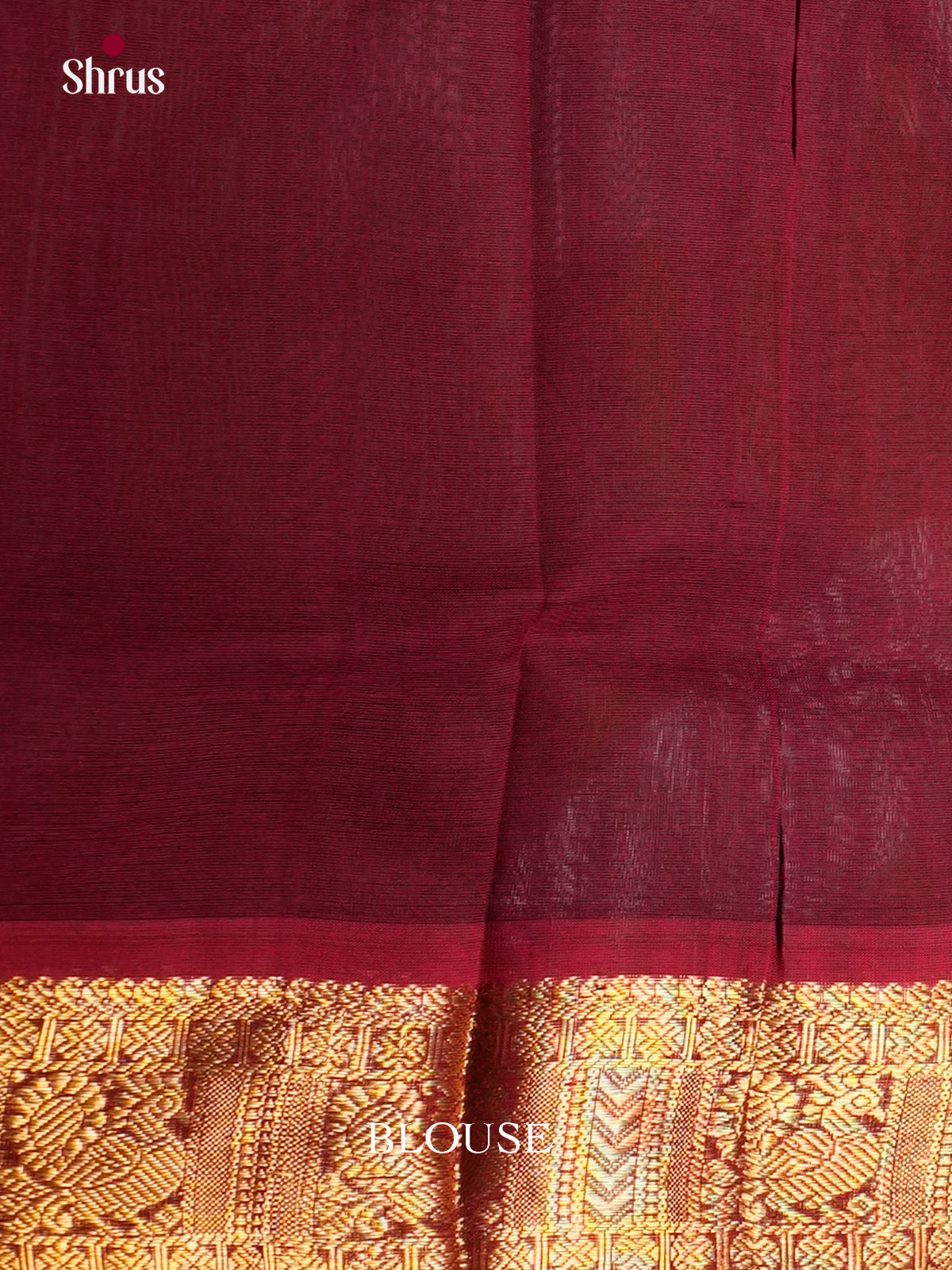 Classy Green & Maroon  Silk Cotton Saree with zari paisleys motifs -EAS13294