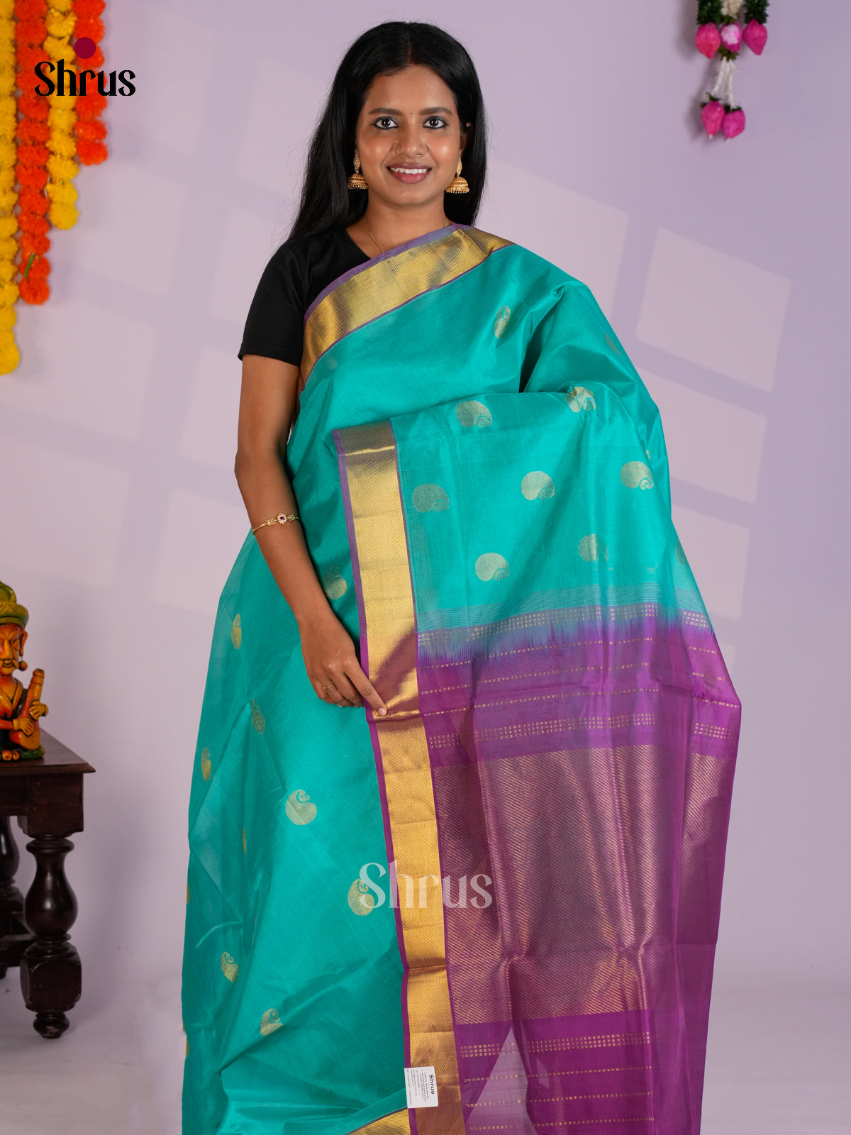 EAS13312 - Silk Cotton Saree