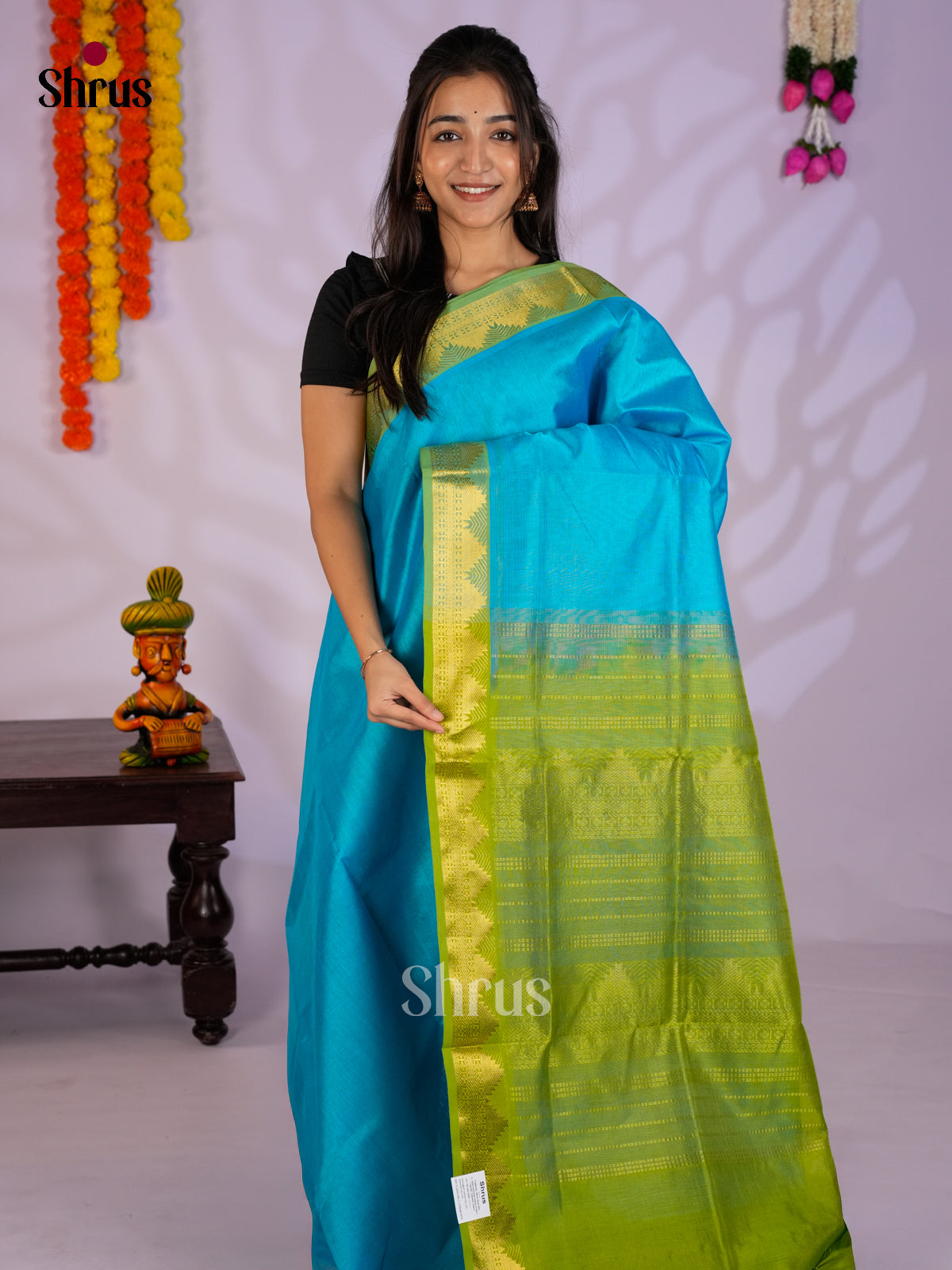 EAS13332 - Silk Cotton Saree