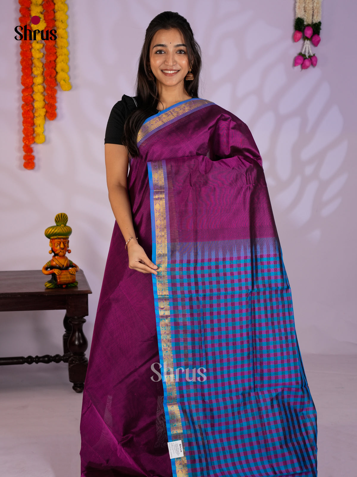 EAS13364 - Silk Cotton Saree