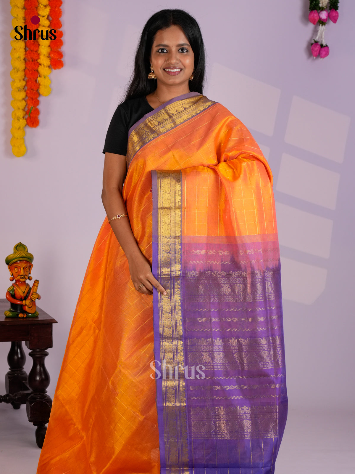 EAS13385 - Silk Cotton Saree