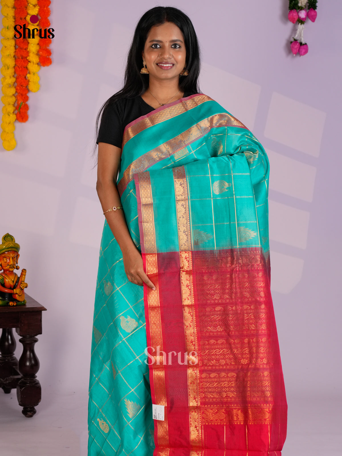 EAS13398 - Silk Cotton Saree