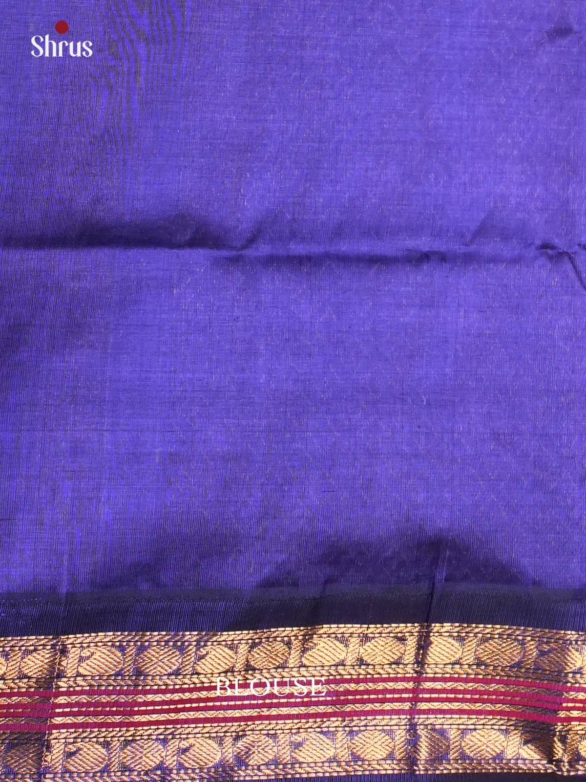 Beautiful Green & Blue Silk Cotton saree with  kattam & Korvai zari border - EAS19046