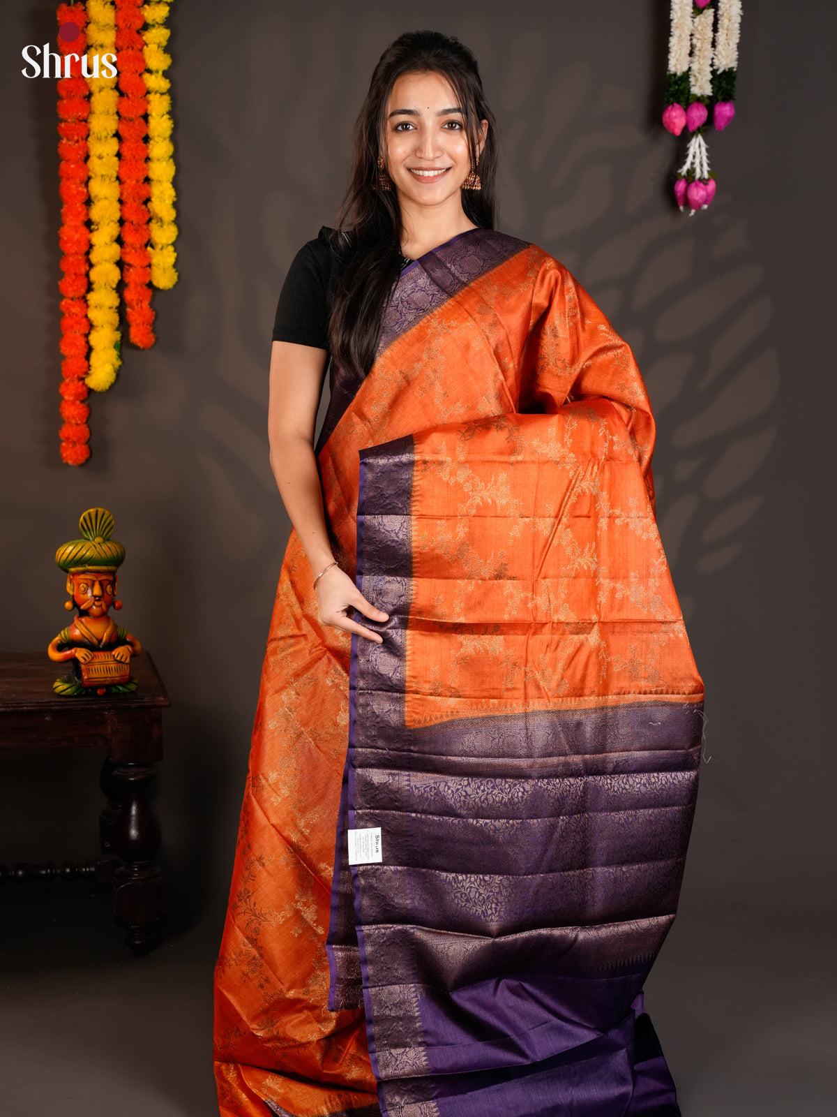 EAS20008 - Banarasi Tussar Saree