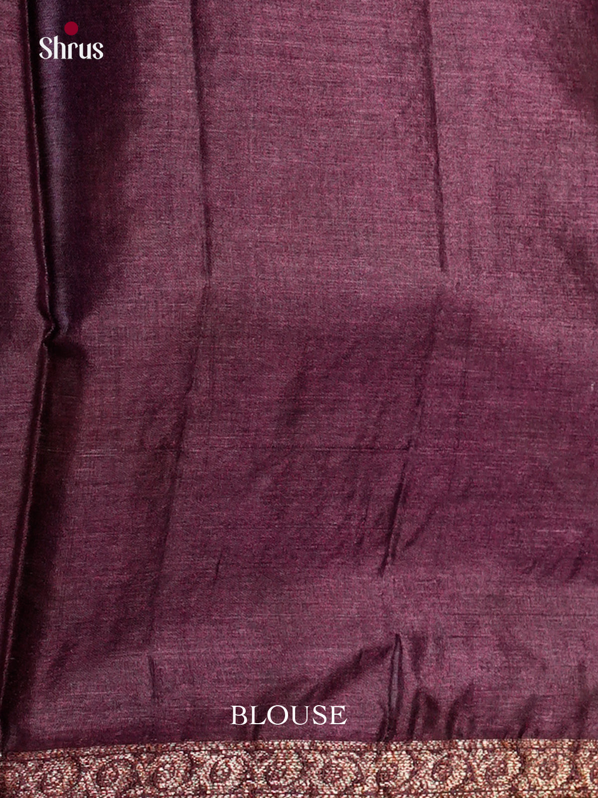 Beautiful Green & Violet Banarasi Tussar Saree with criss cross floral motifs brocade - EAS20026 - Shop on Shrus.com