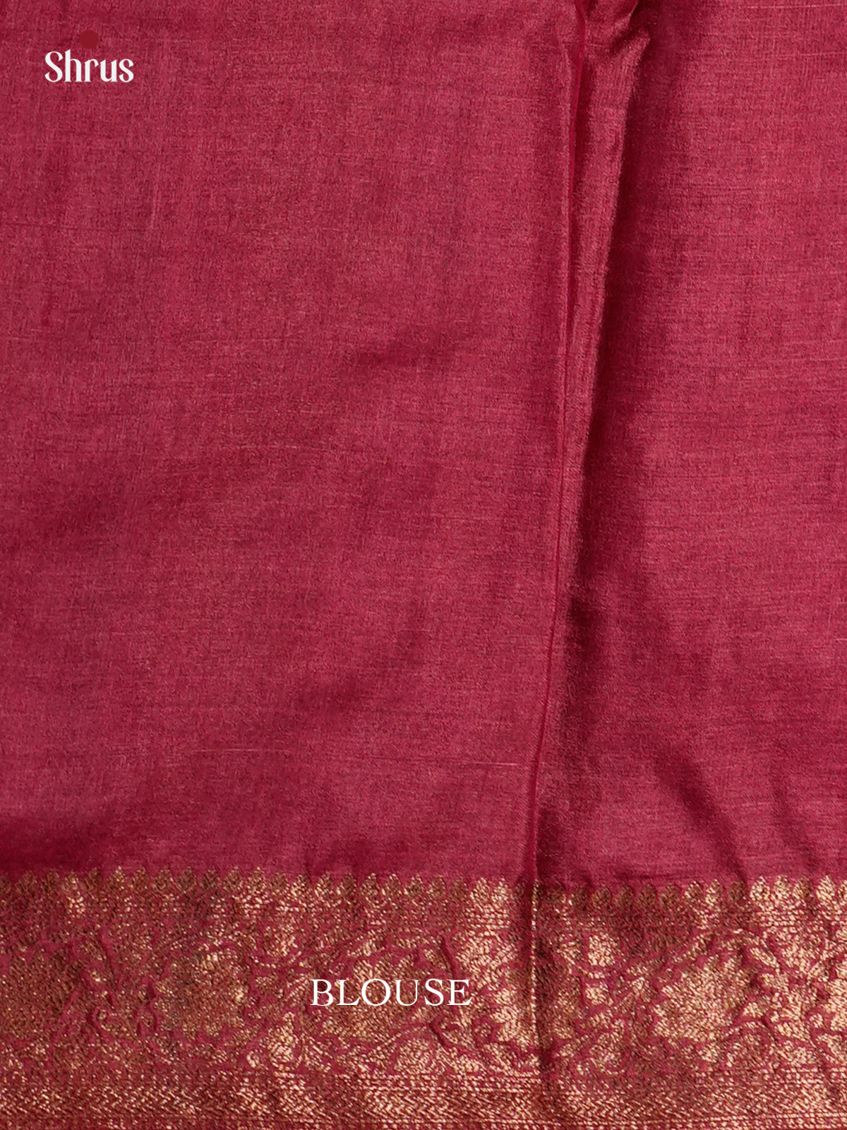 Stunning Green & Maroon Banarasi Tussar Saree with zari floral nestling brocade - EAS20042 - Shop on Shrus.com